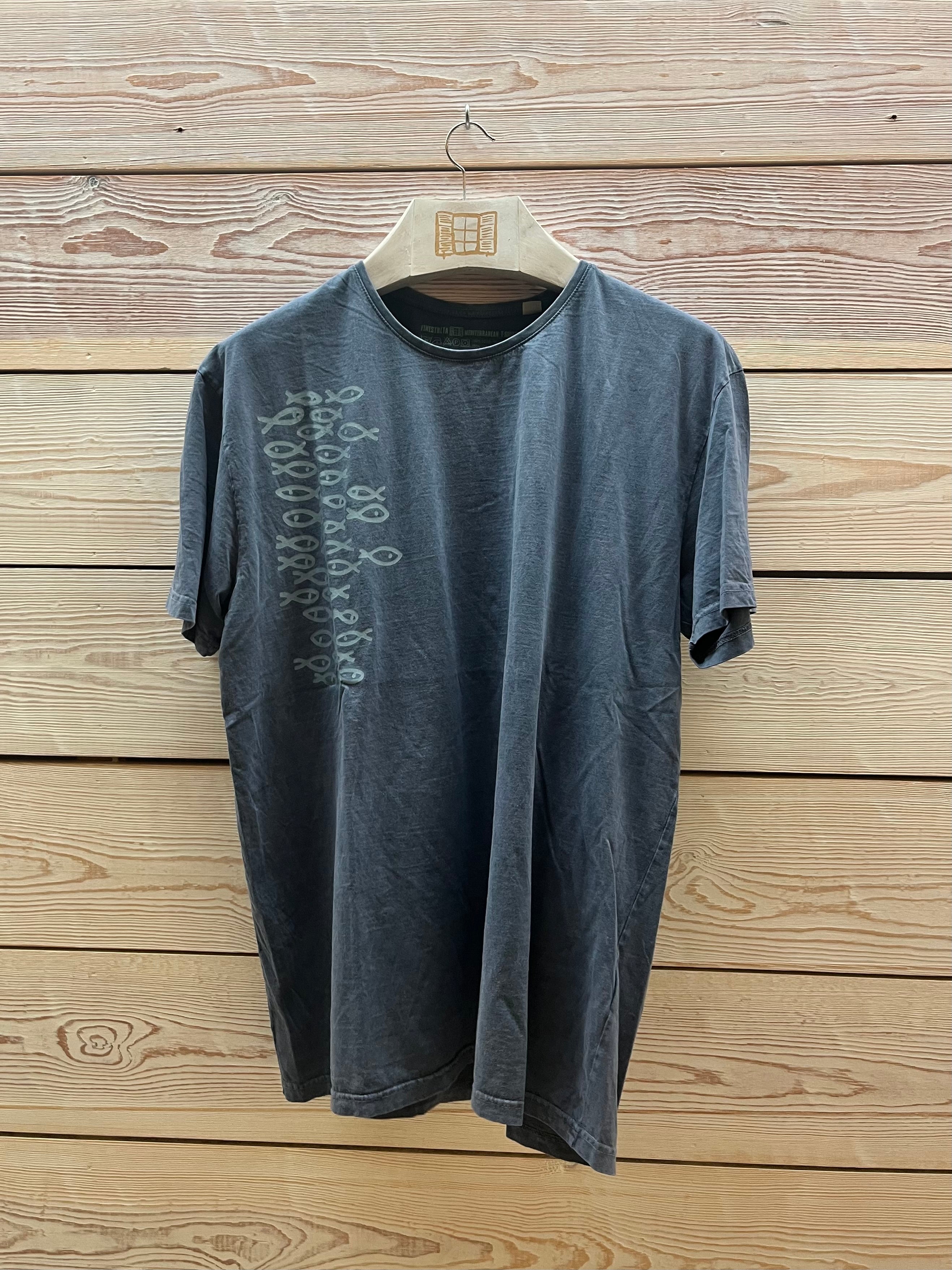 Camiseta Hombre Outlet talla XXL color Indigo