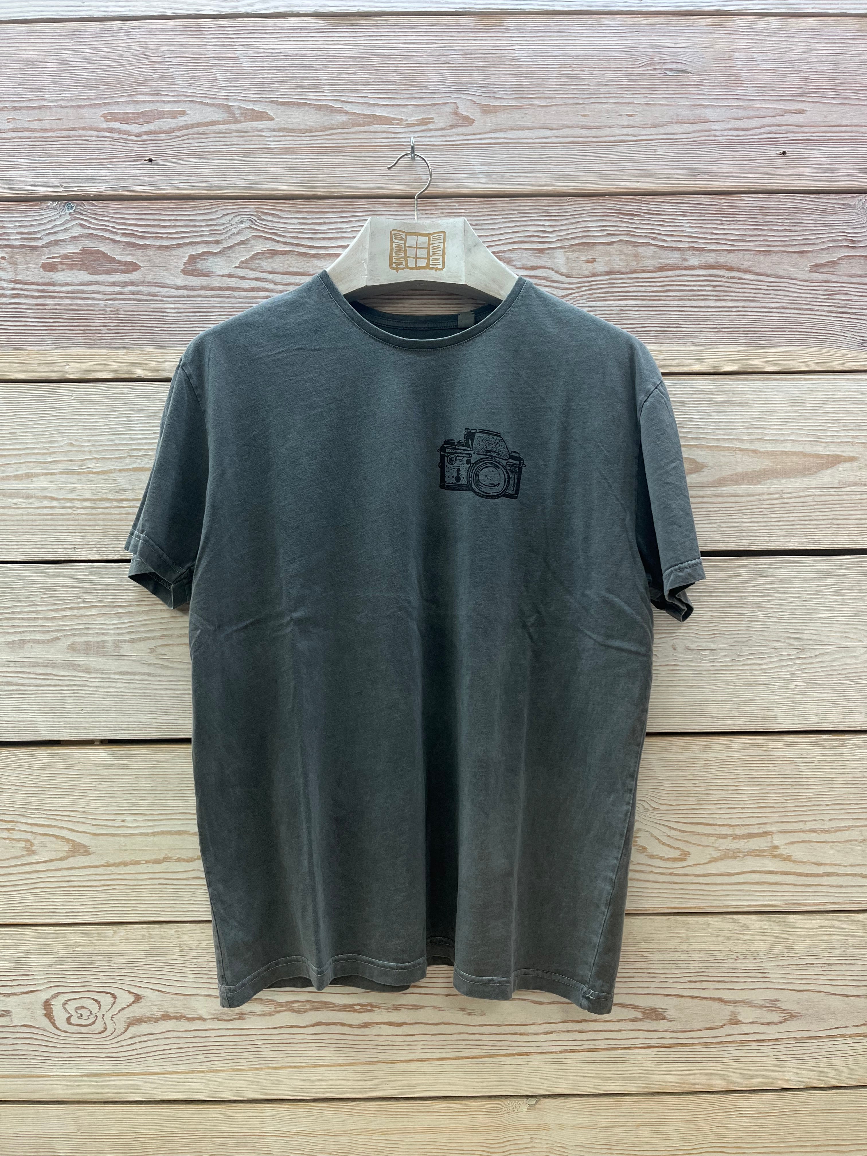 Camiseta Hombre Outlet talla XL color Gris