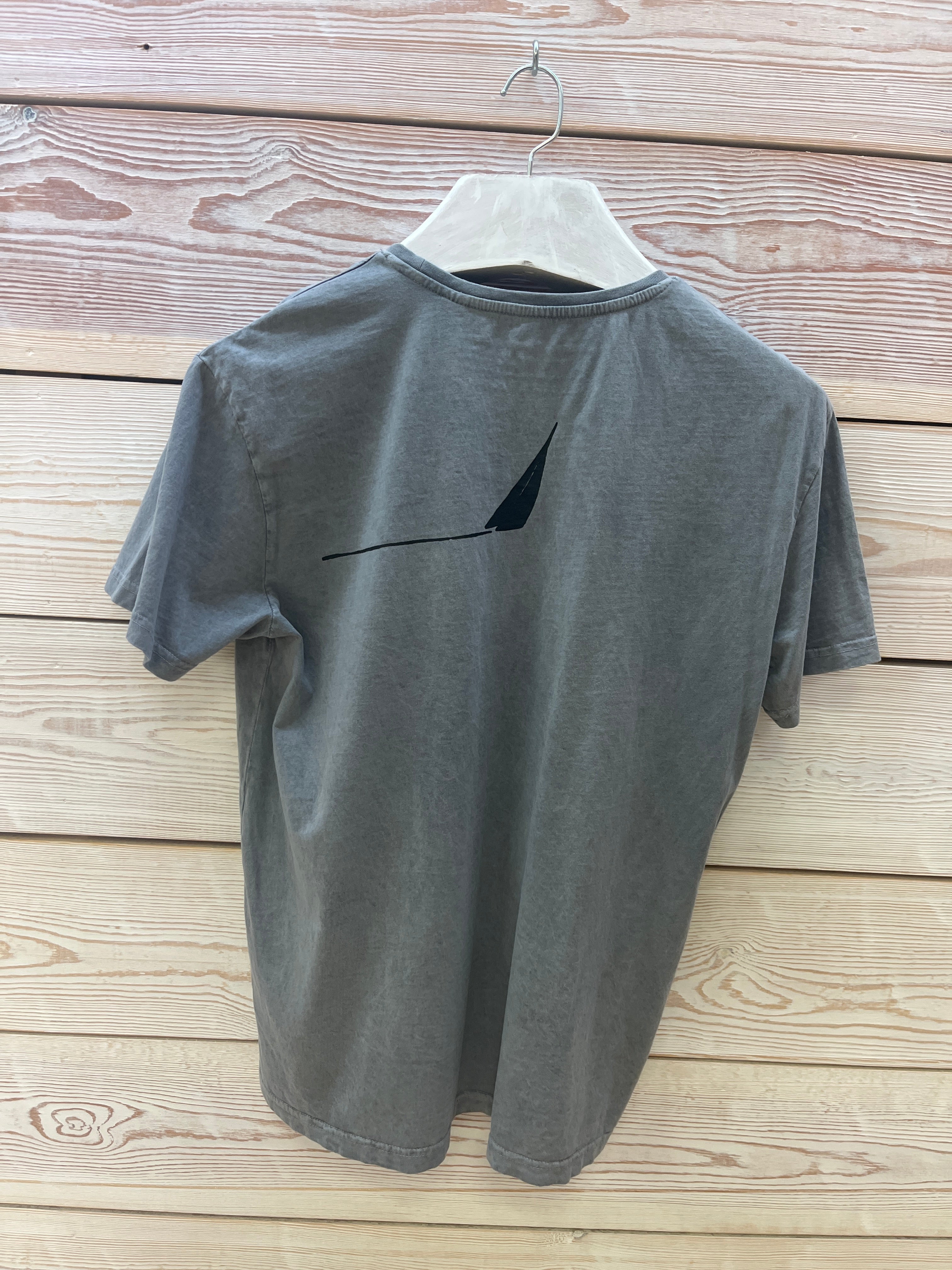 Camiseta manga corta Hombre Outlet talla L color Piedra