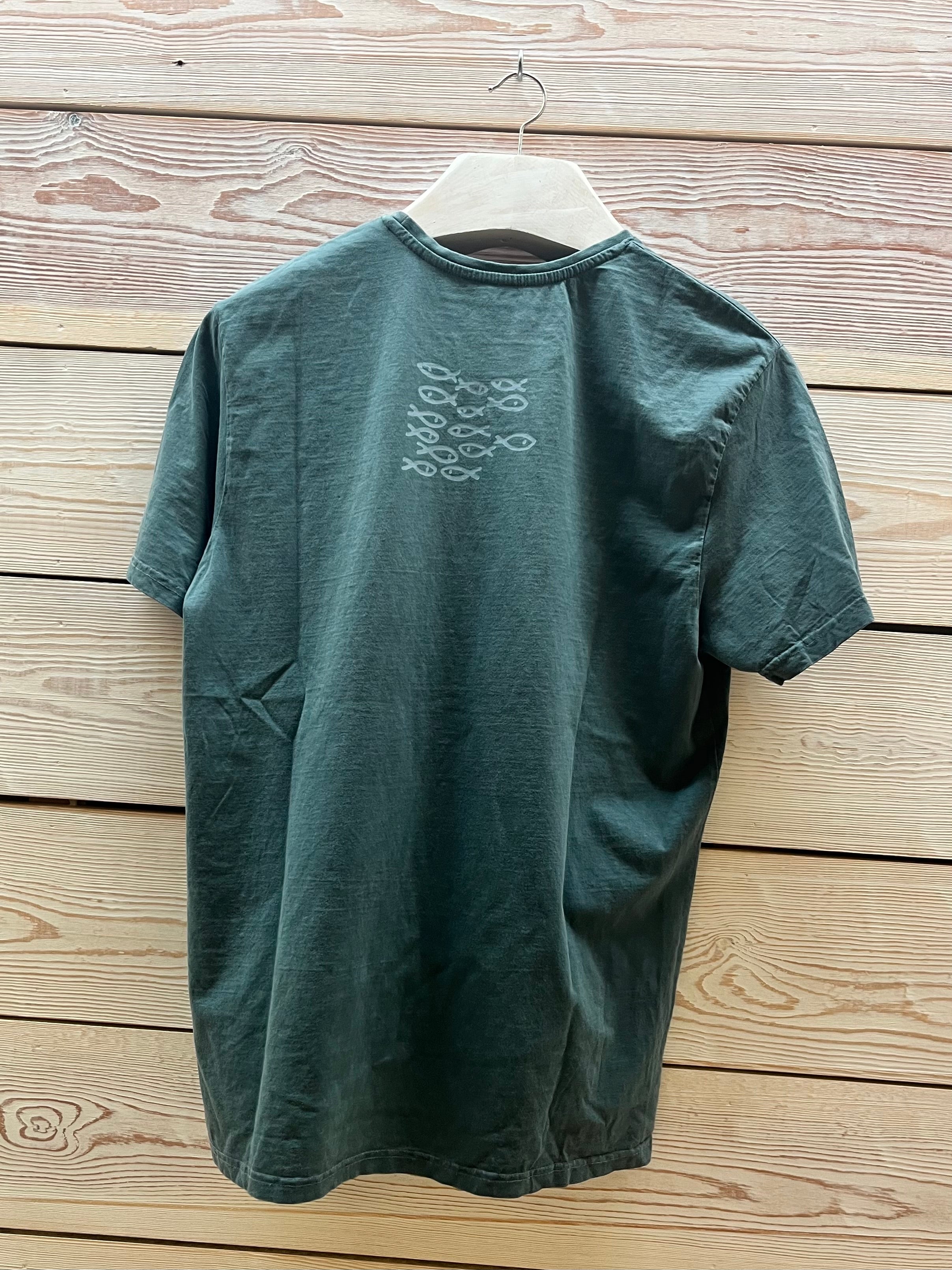 Camiseta Hombre Outlet talla XL color Plomo