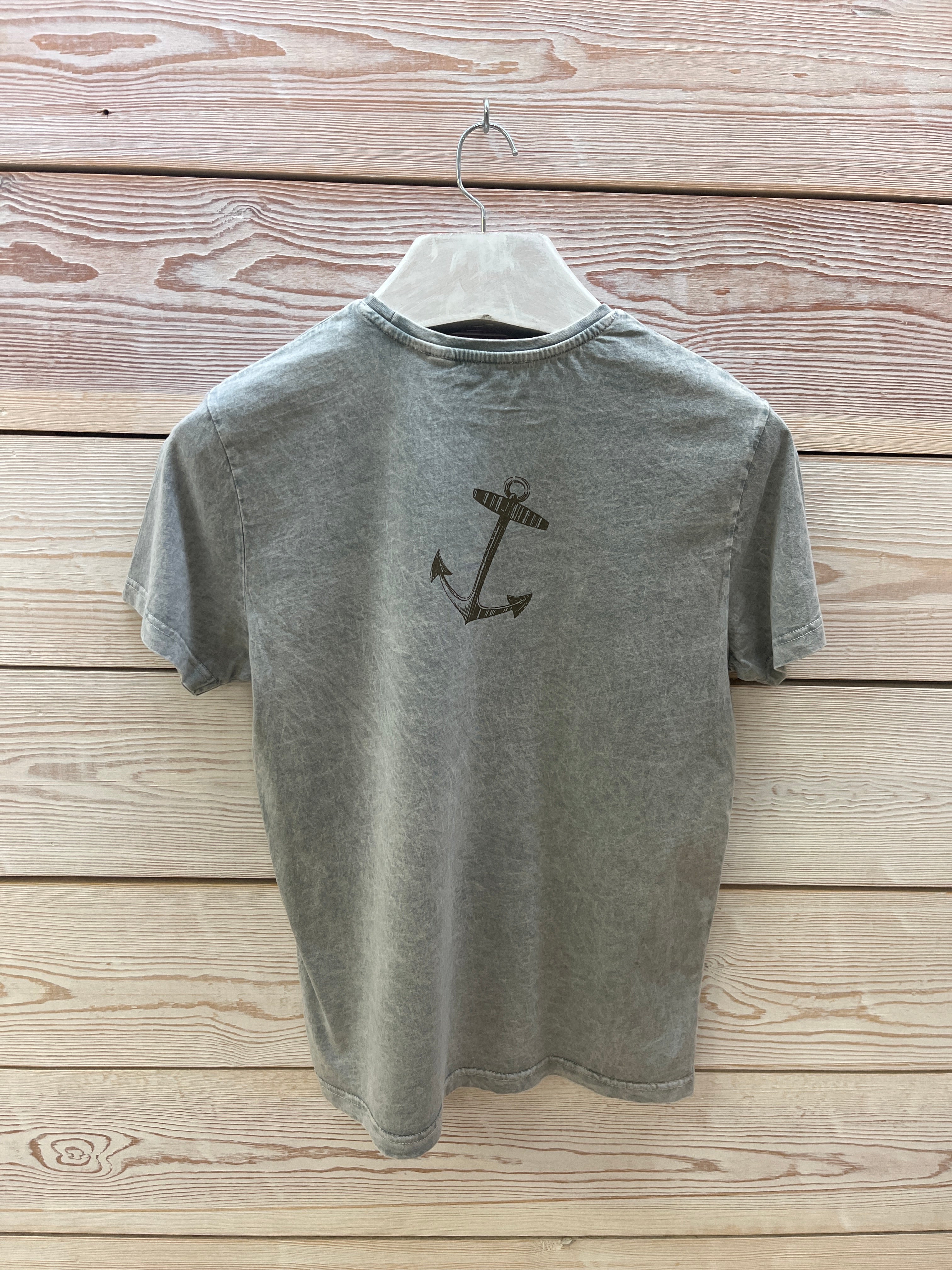 Camiseta manga corta Hombre Outlet talla S color Gris