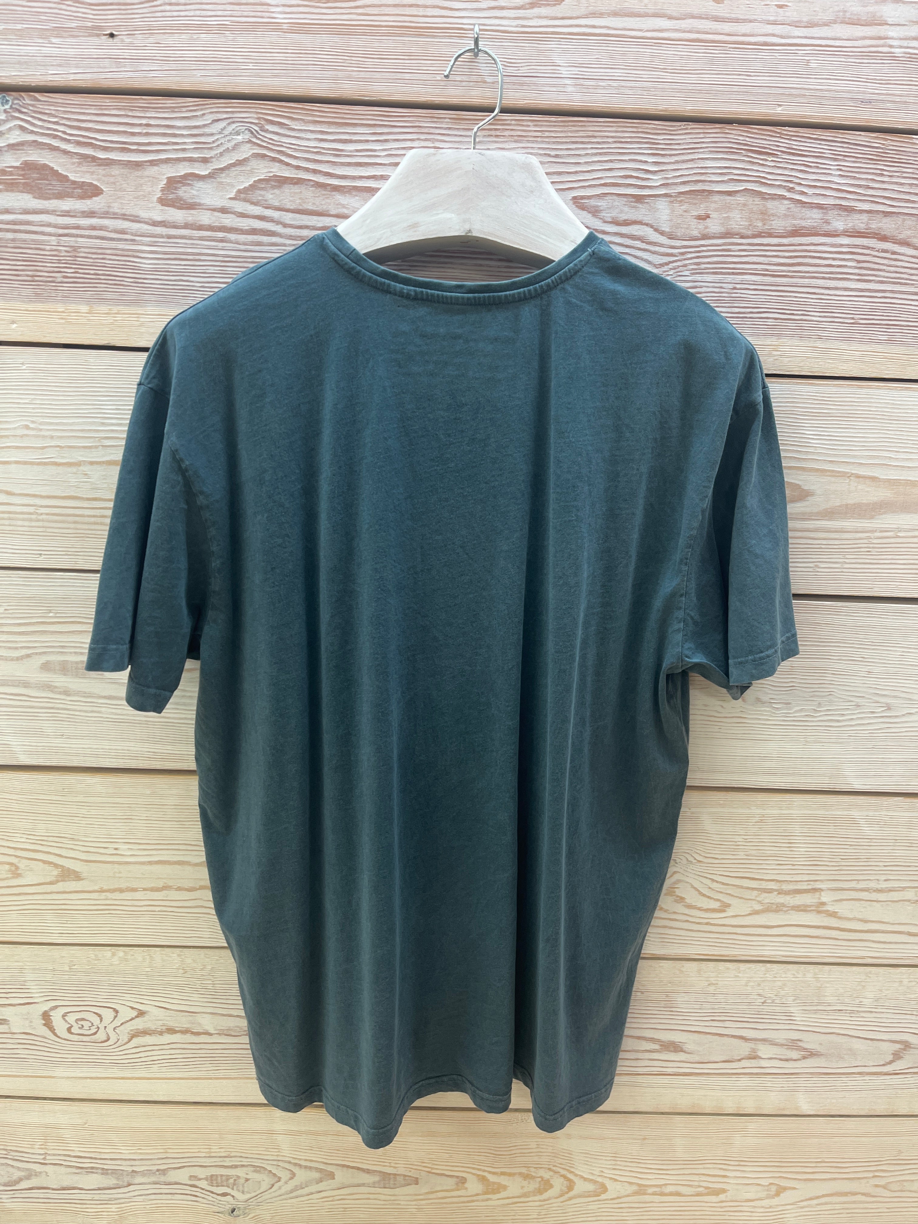 Camiseta manga corta Hombre Outlet talla XXL color Plomo