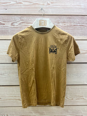 Camiseta Hombre Outlet talla S color Mostaza