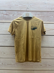 Camiseta Hombre Outlet talla M color Mostaza