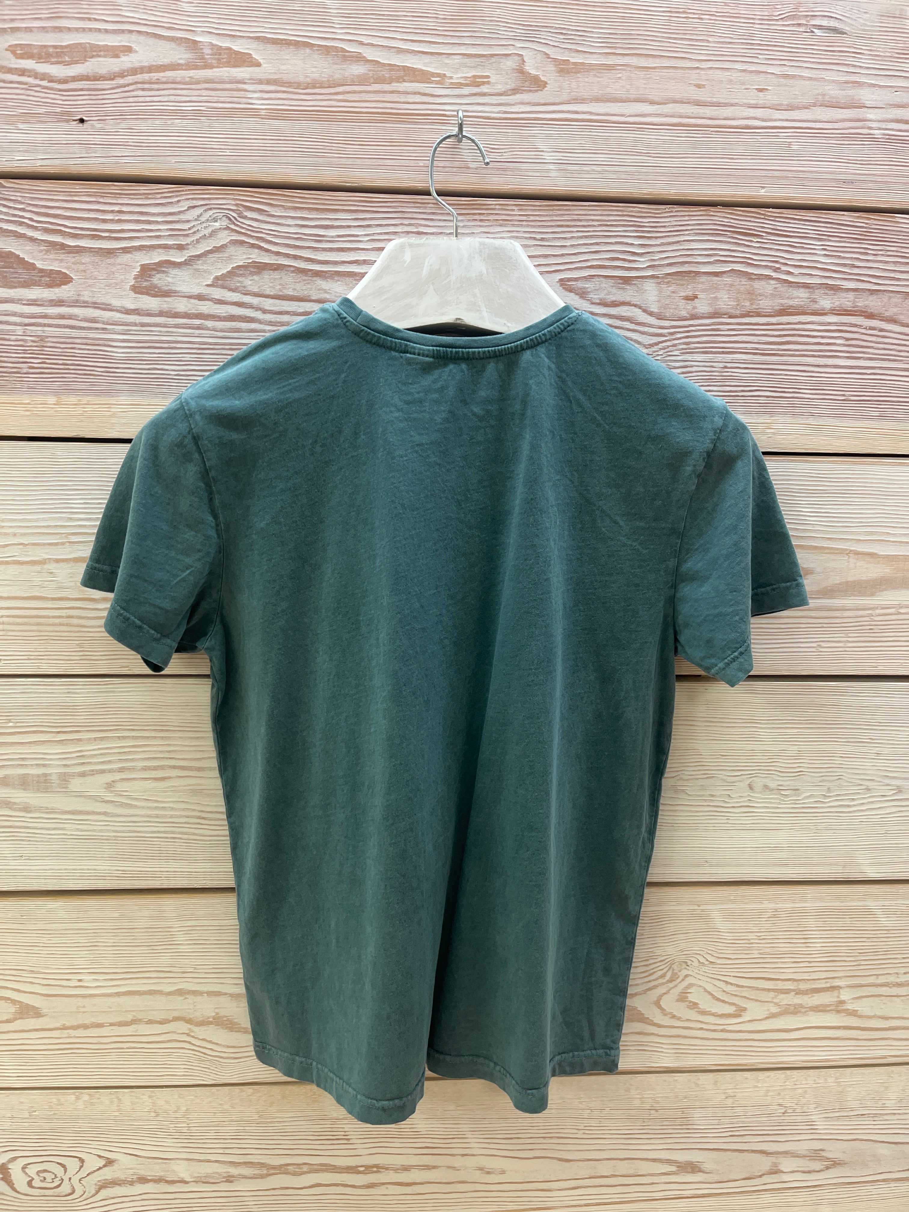 Camiseta manga corta Hombre Outlet talla S color Esmeralda