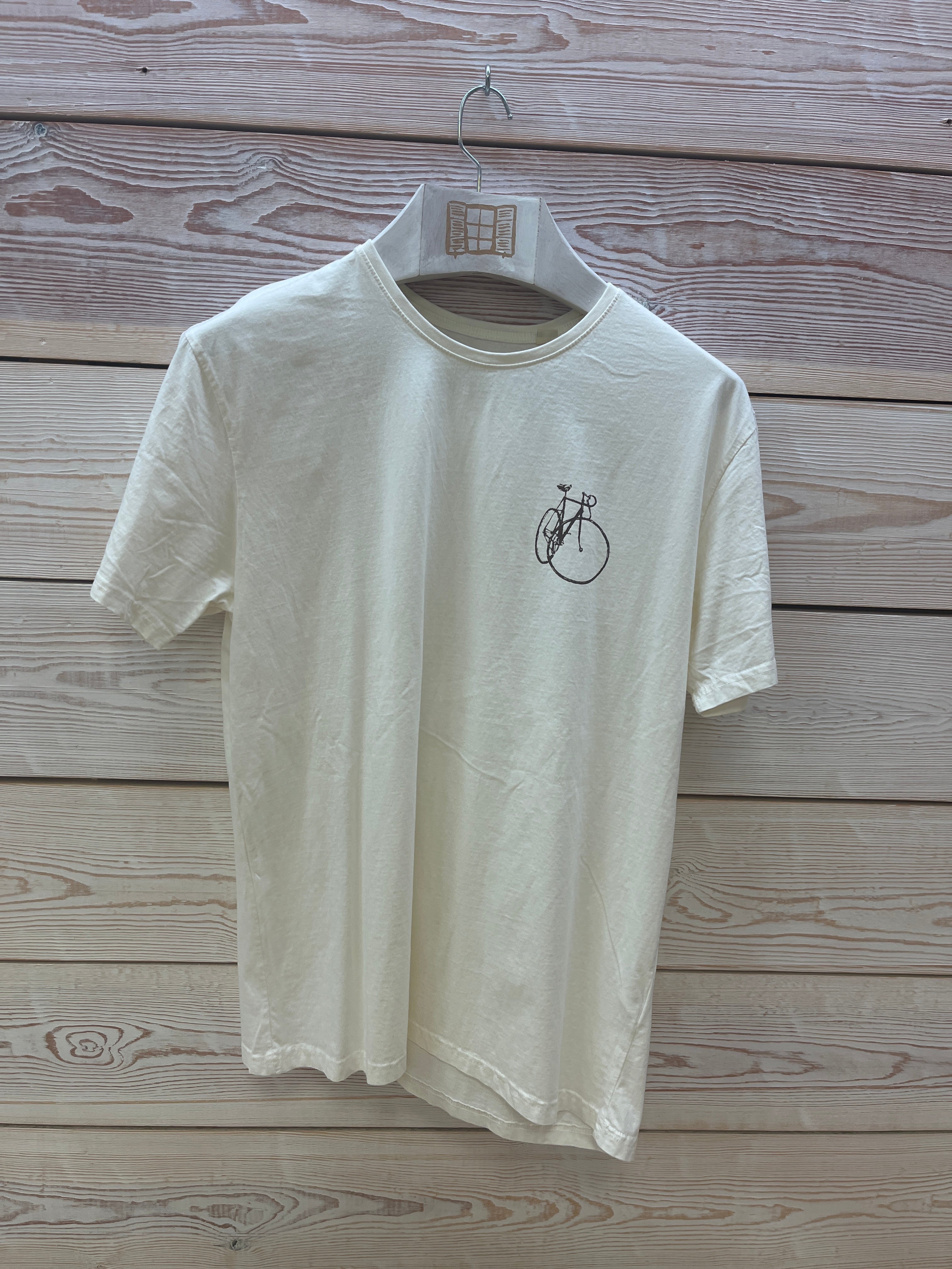 Camiseta manga corta Hombre Outlet talla XL color Crudo
