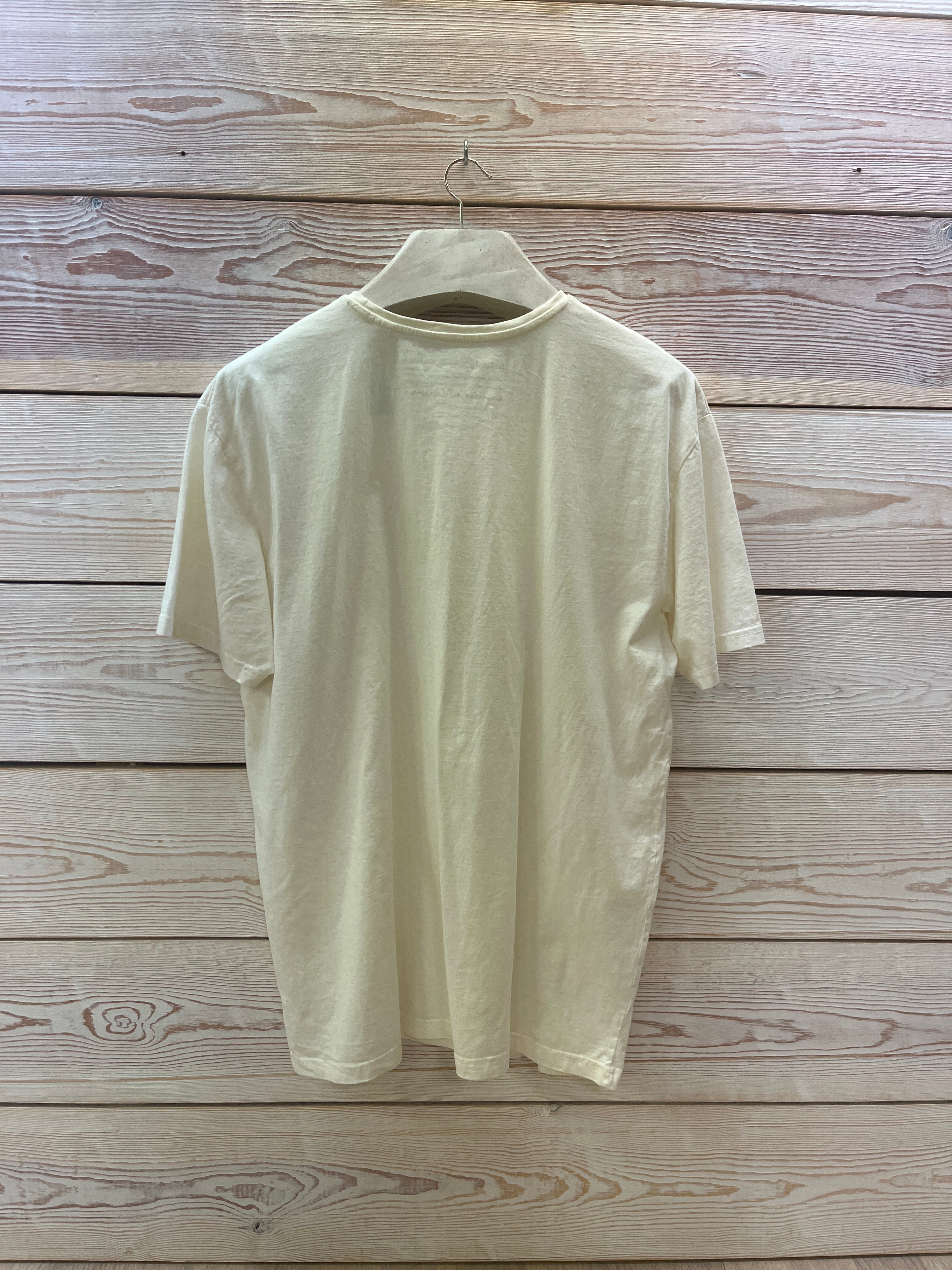 Camiseta manga corta Hombre Outlet talla XXL color Crudo