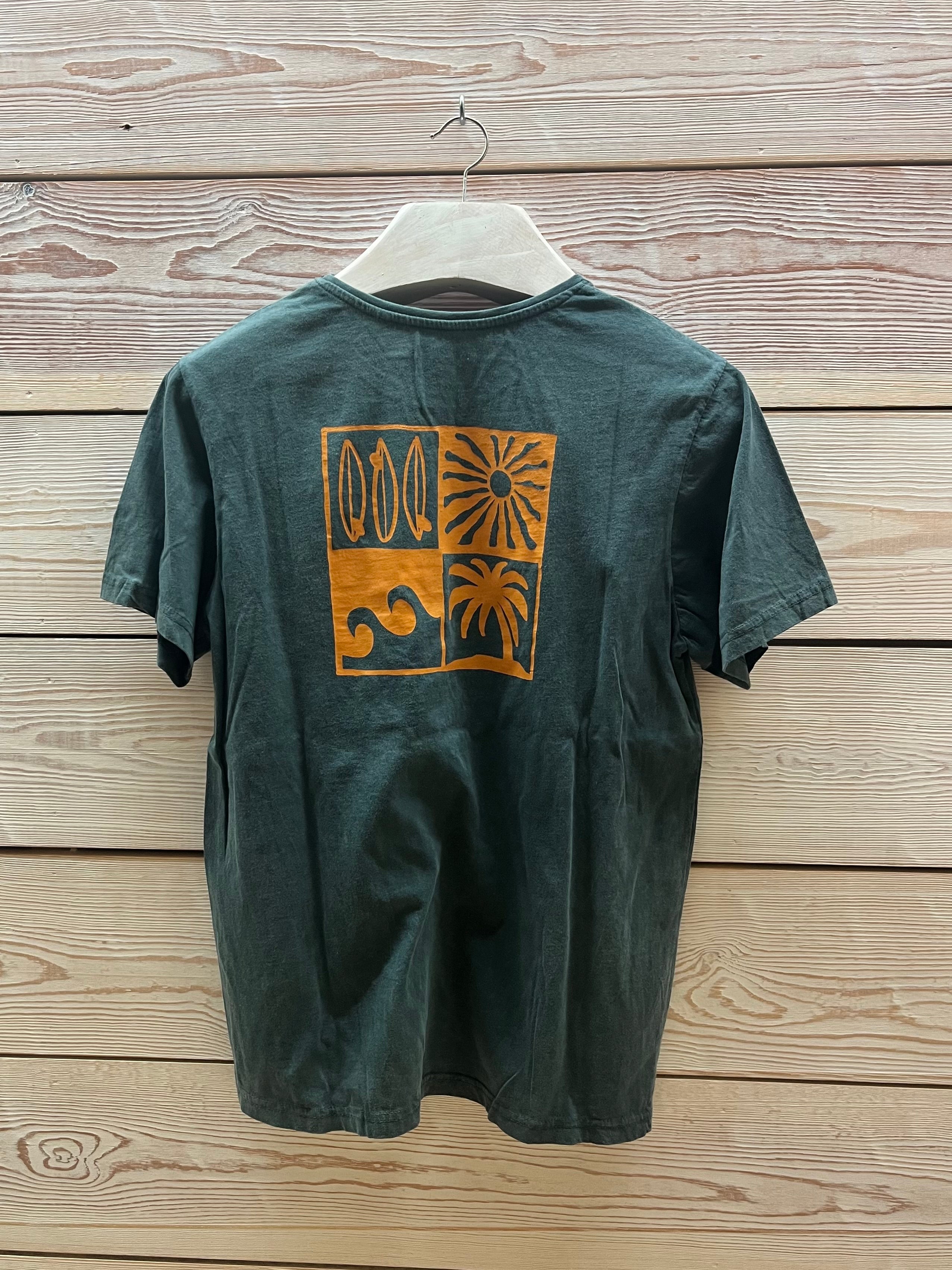 Camiseta Hombre Outlet talla M color Plomo