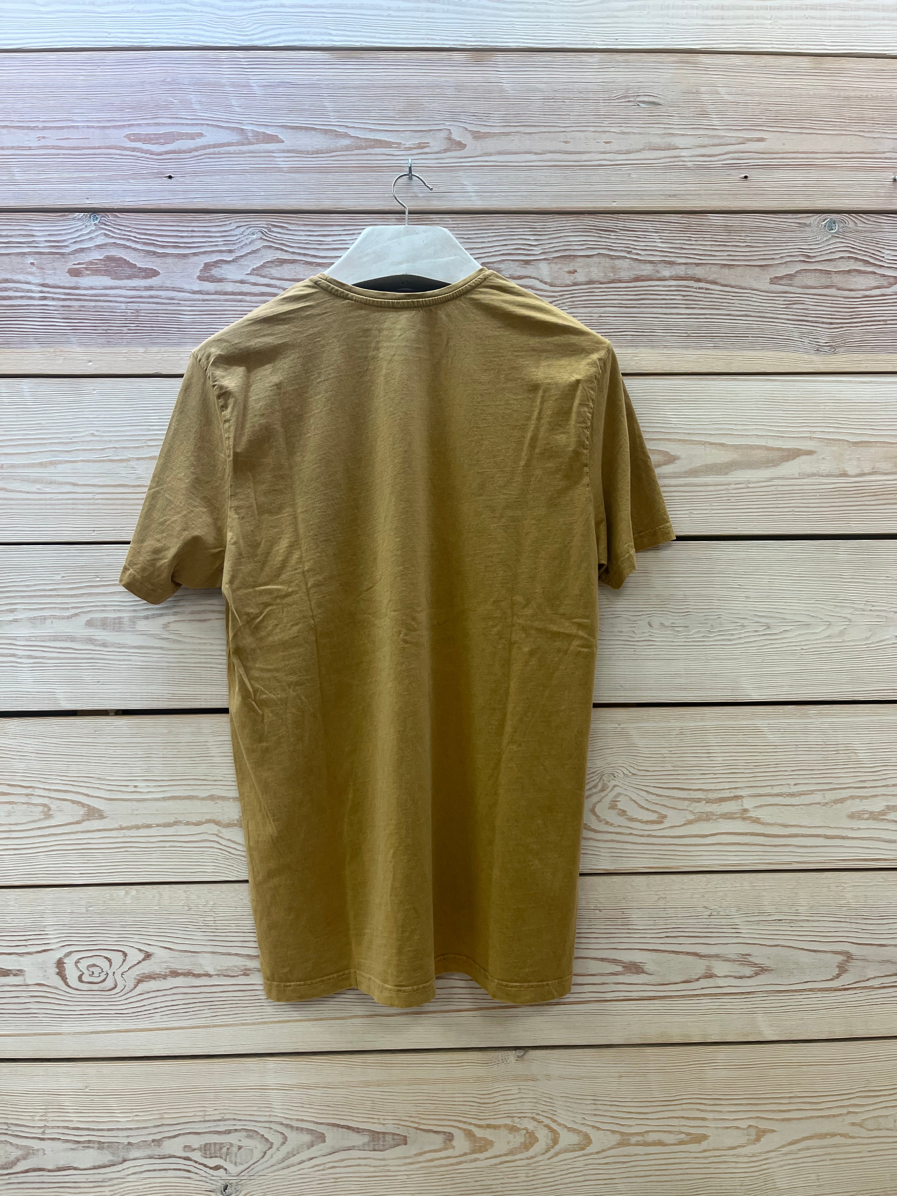 Camiseta Hombre Outlet talla XL color Mostaza