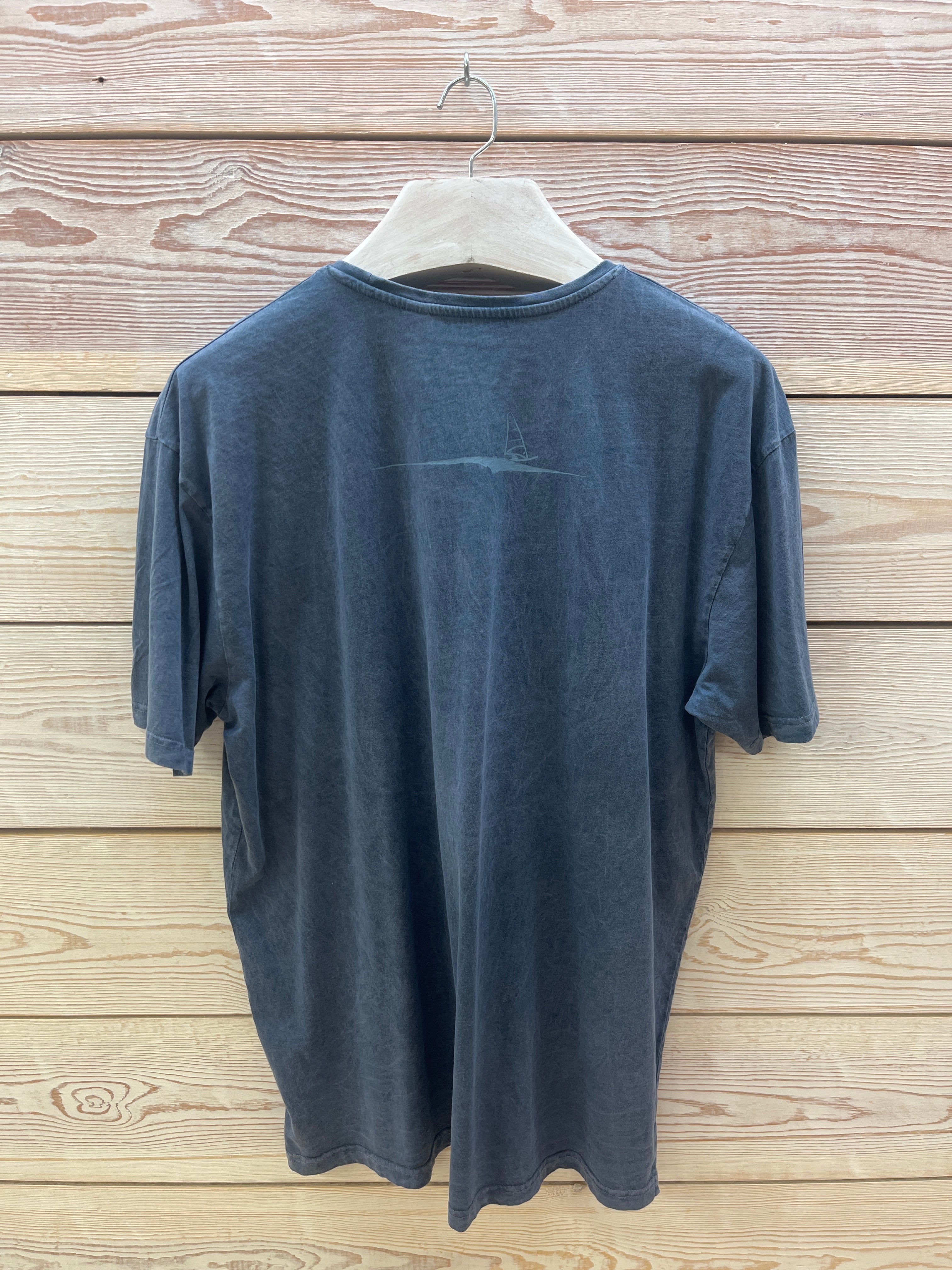 Camiseta manga corta Hombre Outlet talla XXL color Indigo