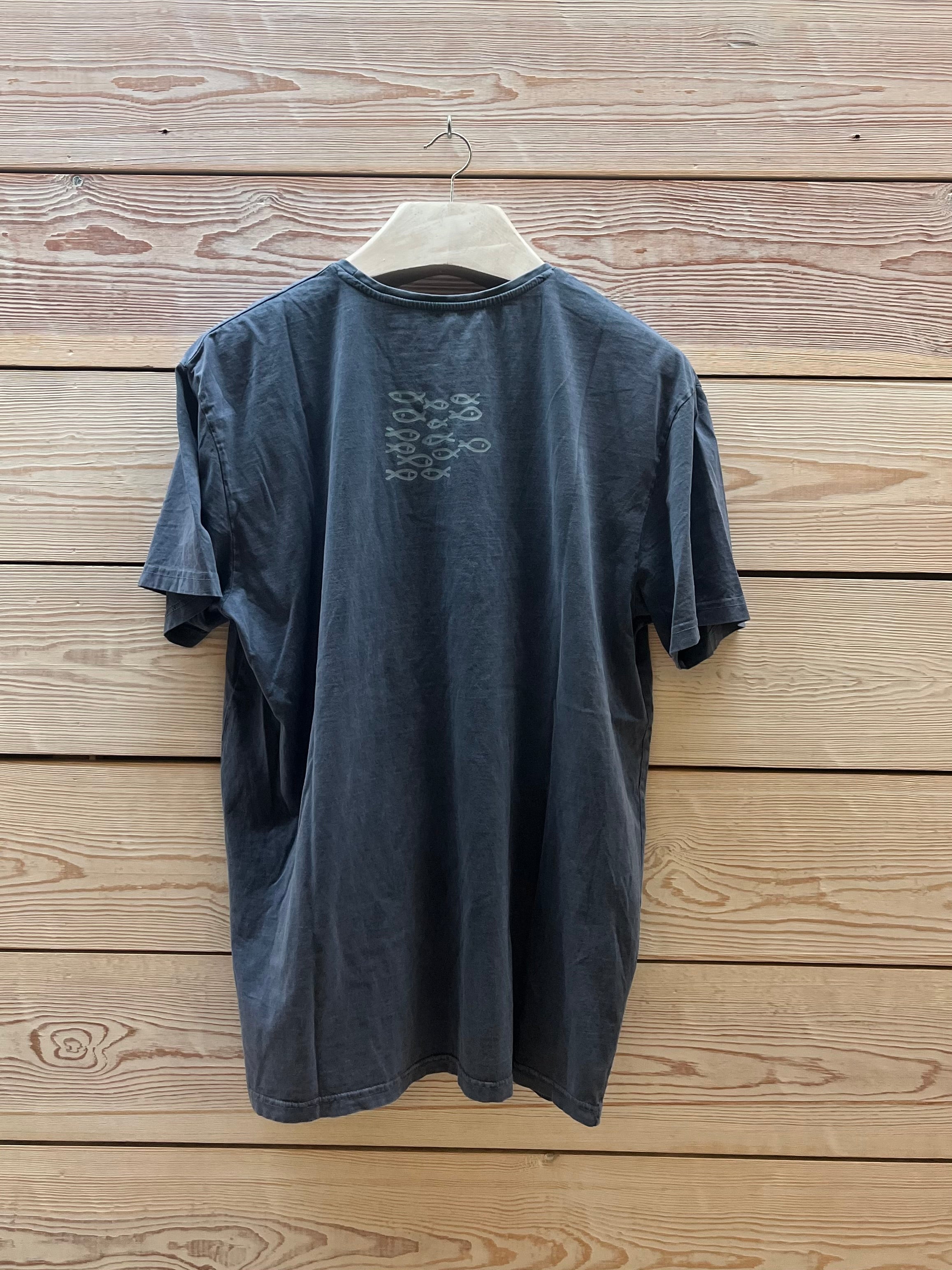 Camiseta Hombre Outlet talla XXL color Indigo