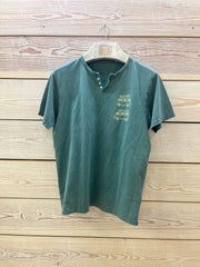 Camiseta Hombre Outlet talla L color Esmeralda