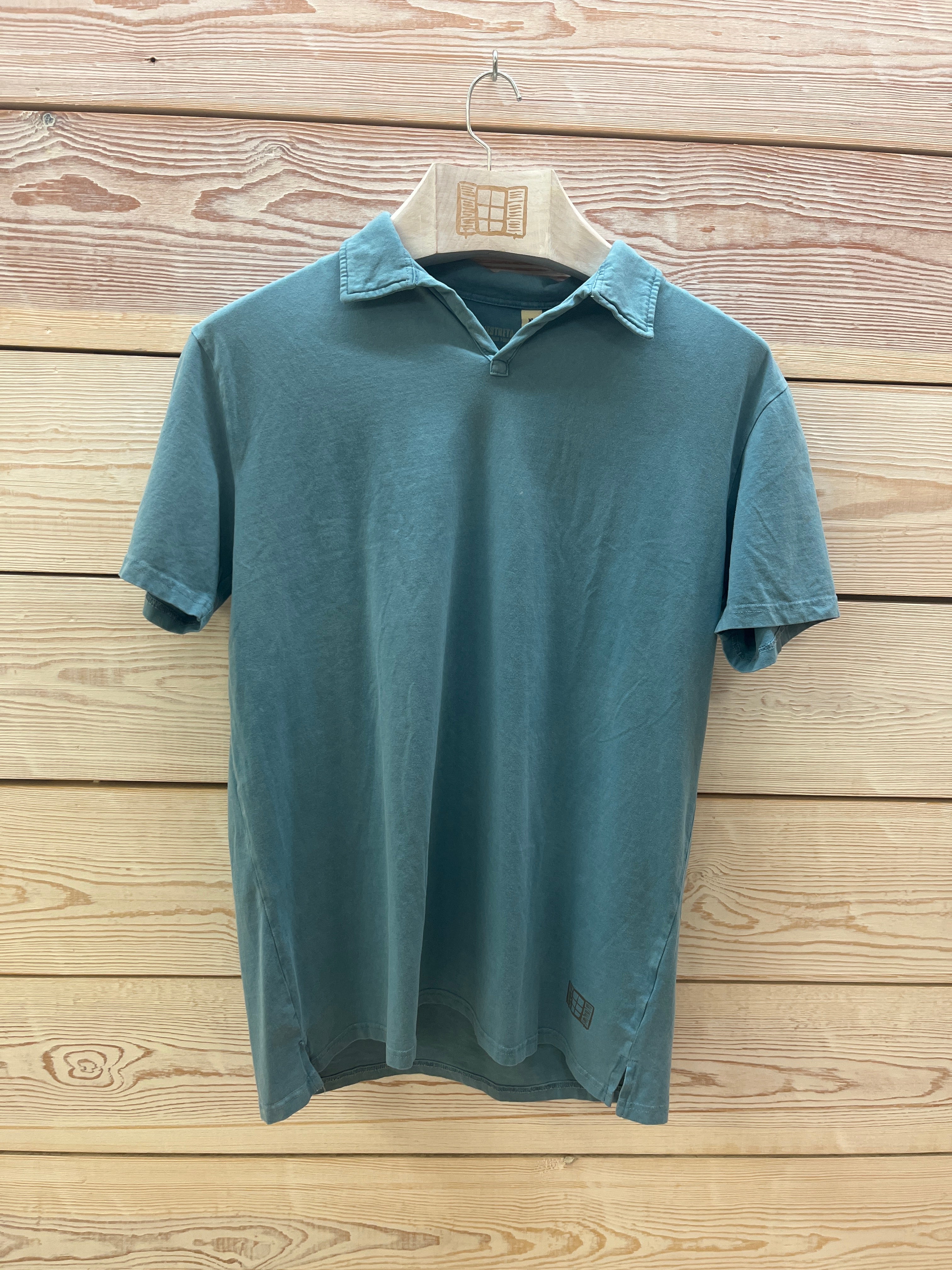 Polo manga corta Hombre Outlet talla XL color Aqua
