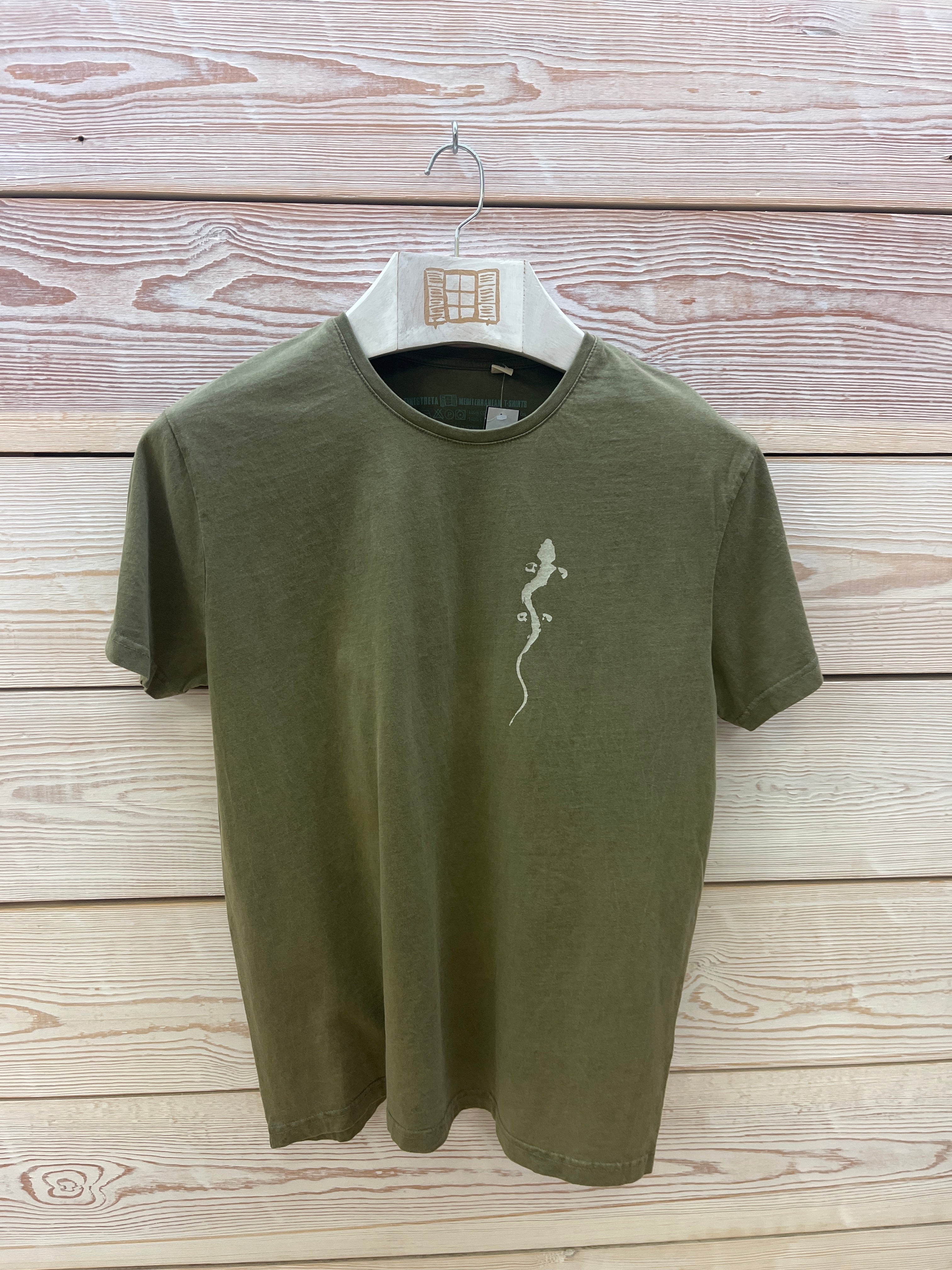 Camiseta manga corta Hombre Outlet talla M color Zelene