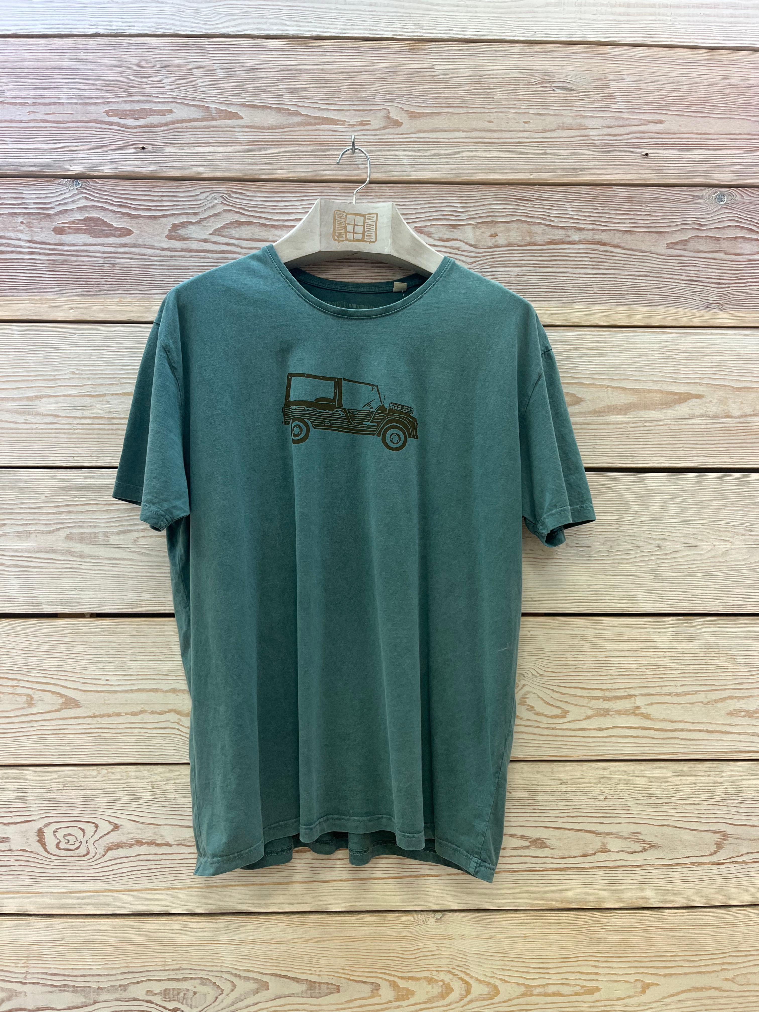 Camiseta manga corta Hombre Outlet talla XXL color Plomo
