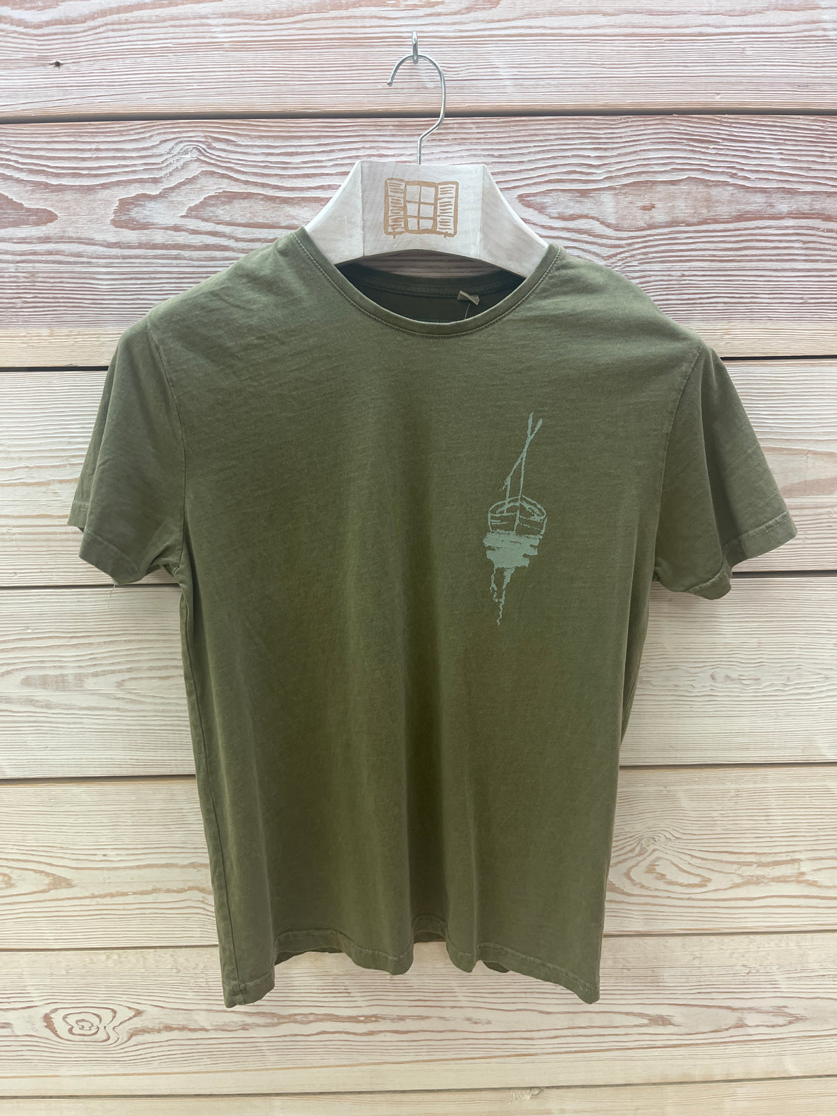 Camiseta manga corta Hombre Outlet talla S color Zelene