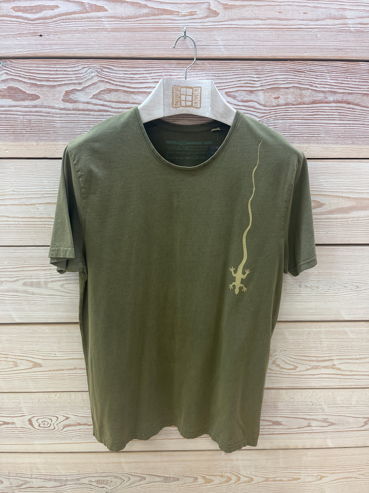 Camiseta manga corta Hombre Outlet talla XL color Zelene