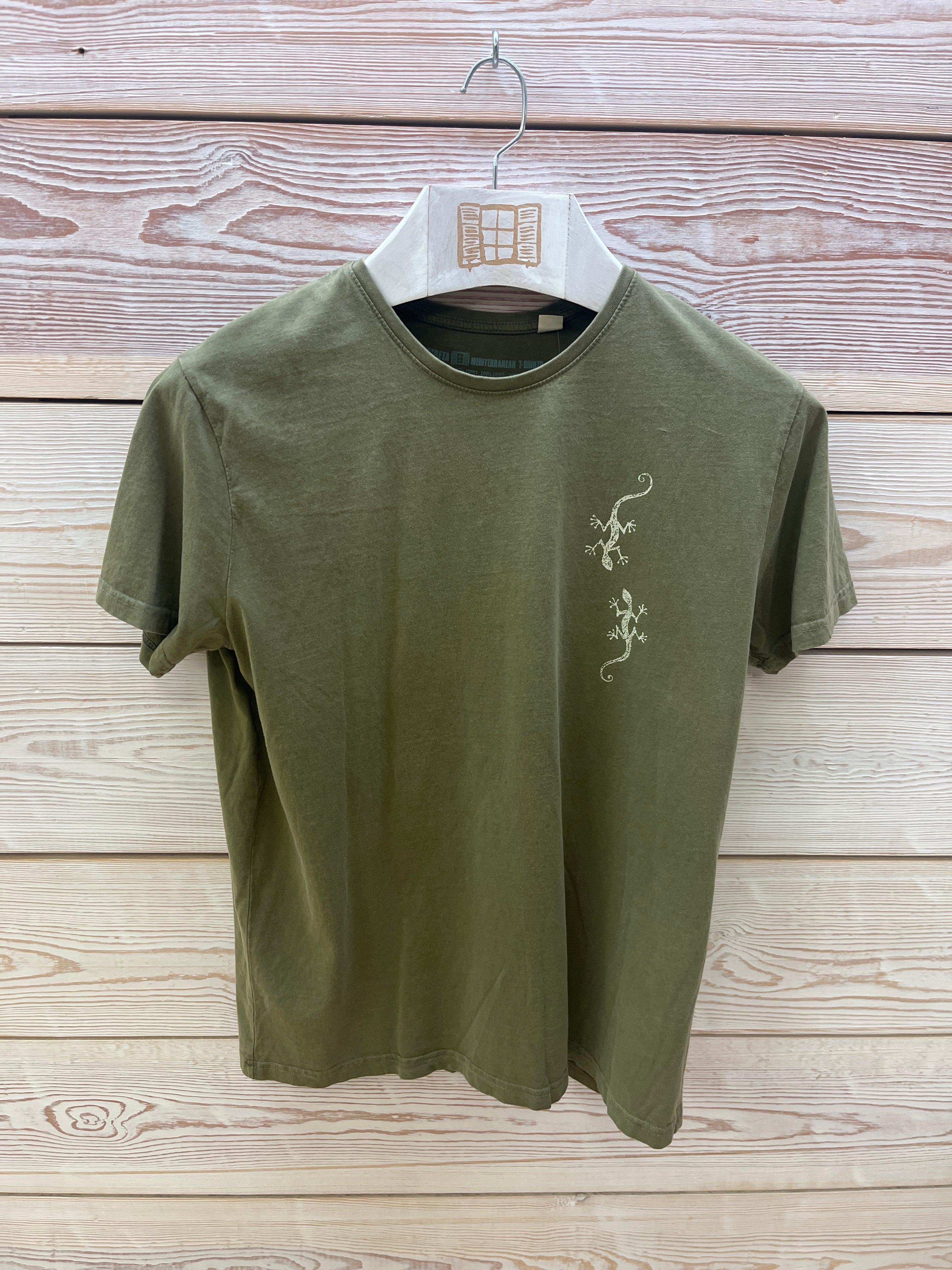Camiseta manga corta Hombre Outlet talla M color Zelene