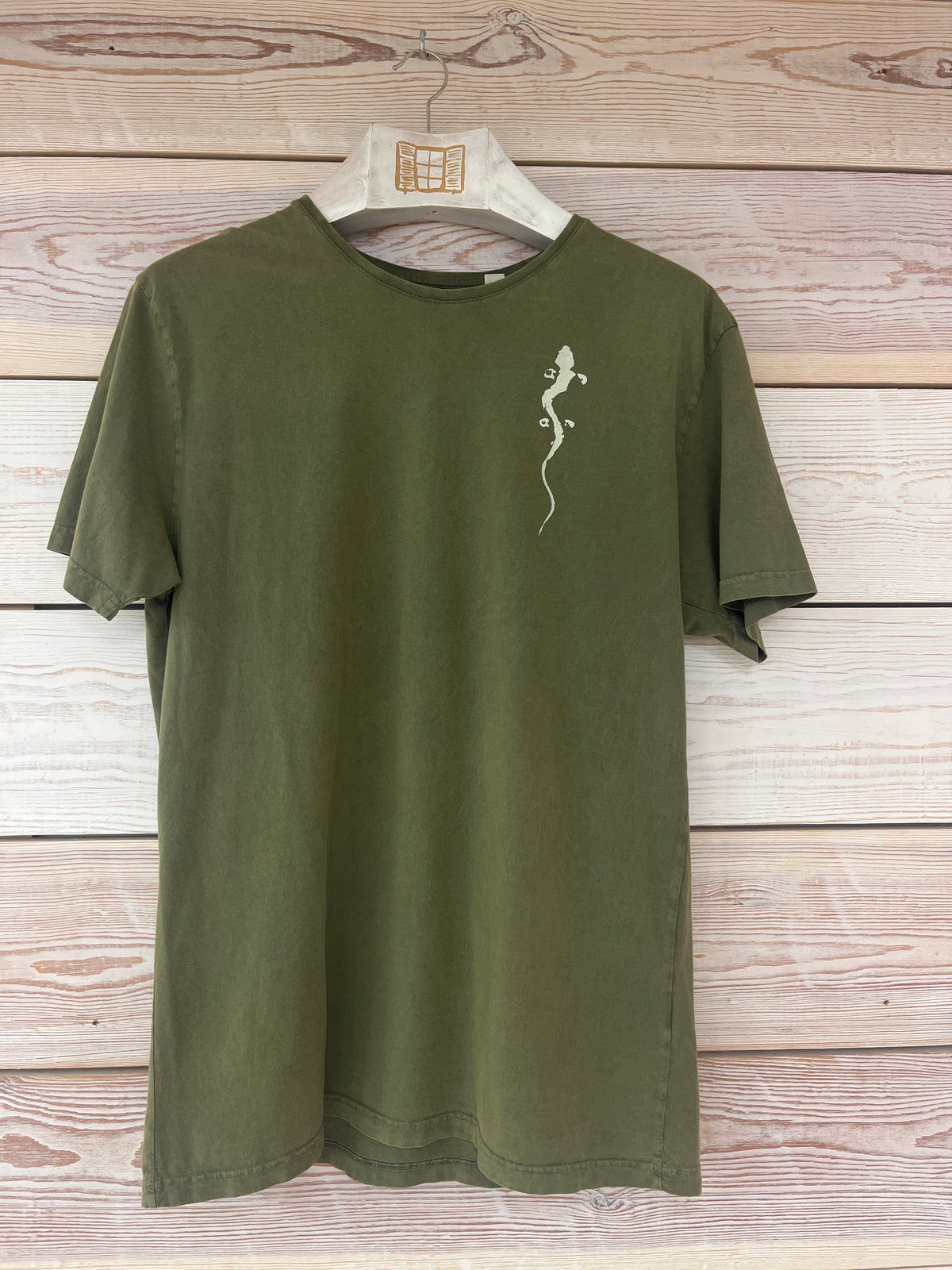Camiseta manga corta Hombre Outlet talla XL color Zelene