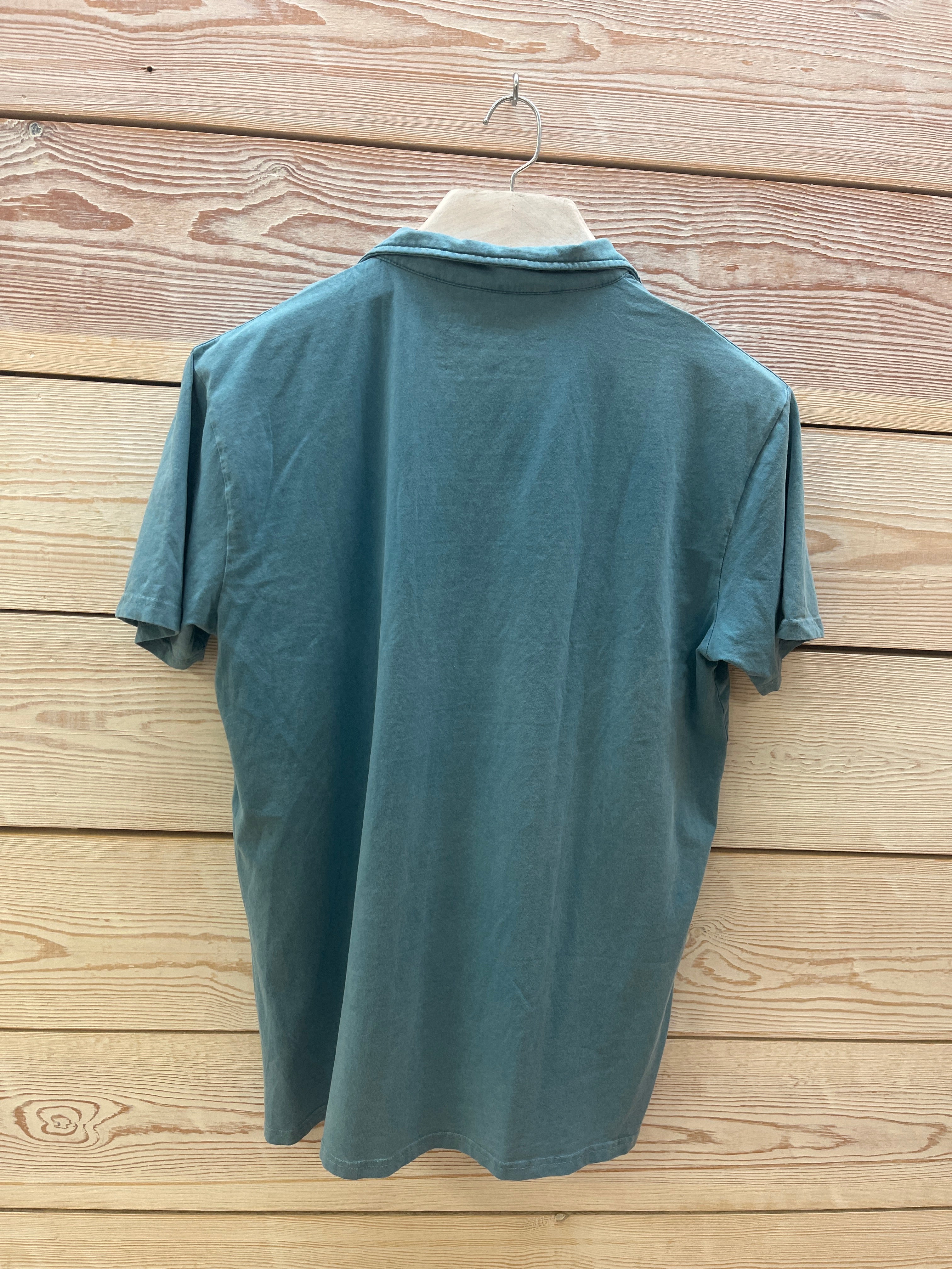 Polo manga corta Hombre Outlet talla XL color Aqua