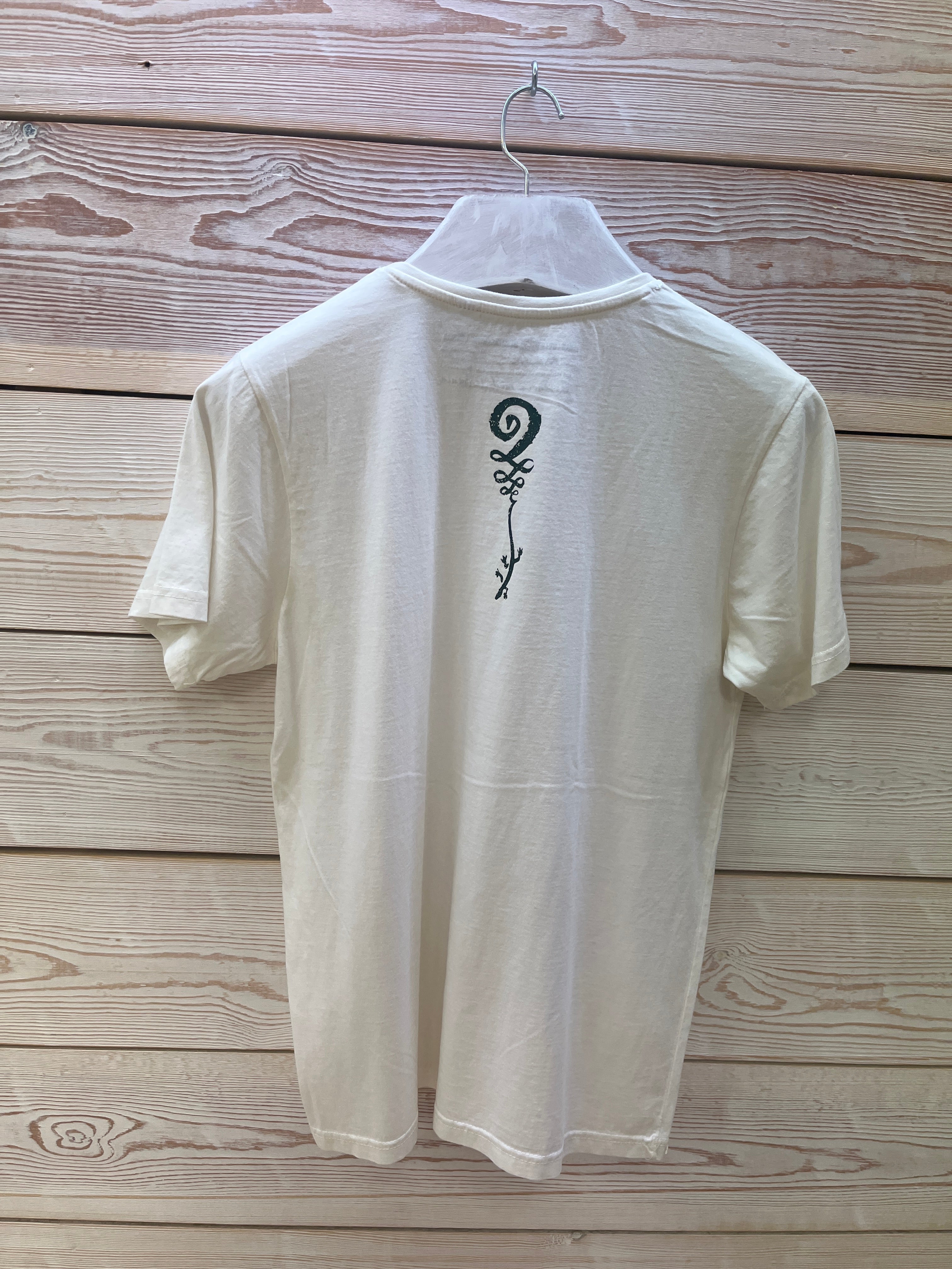 Camiseta manga corta Hombre Outlet talla M color Crudo