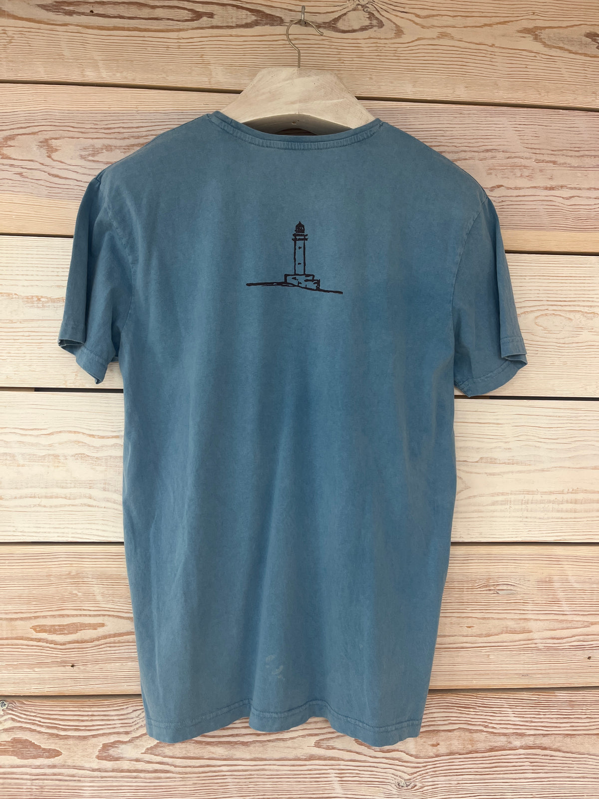 Camiseta manga corta Hombre Outlet talla L color Aqua