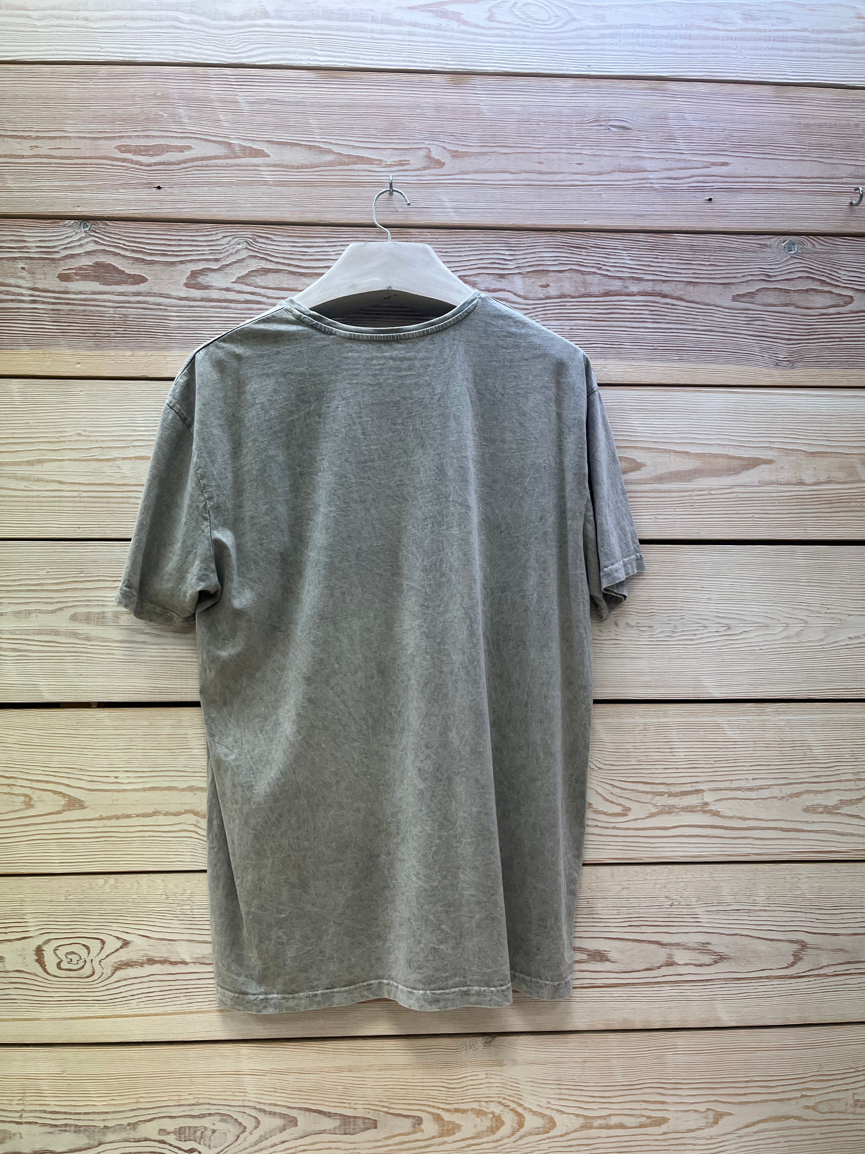 Camiseta manga corta Hombre Outlet talla XXL color Gris