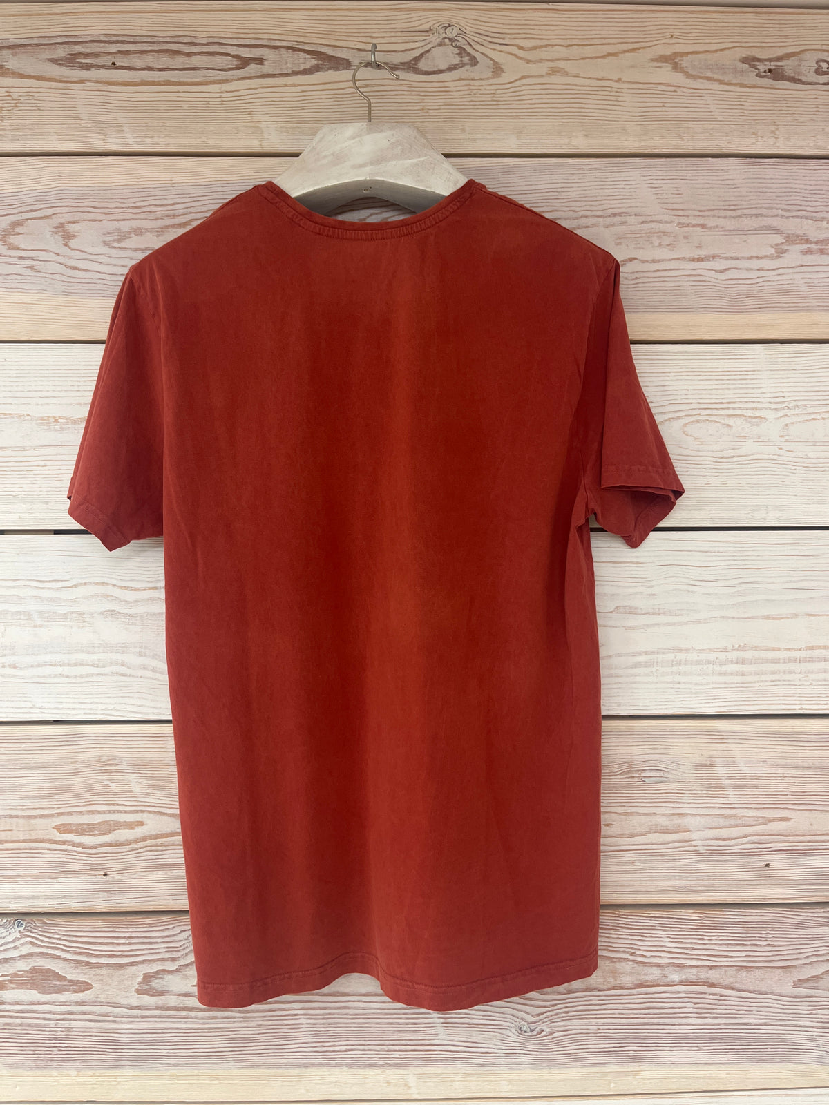 Camiseta manga corta Hombre Outlet talla XL color Arcilla