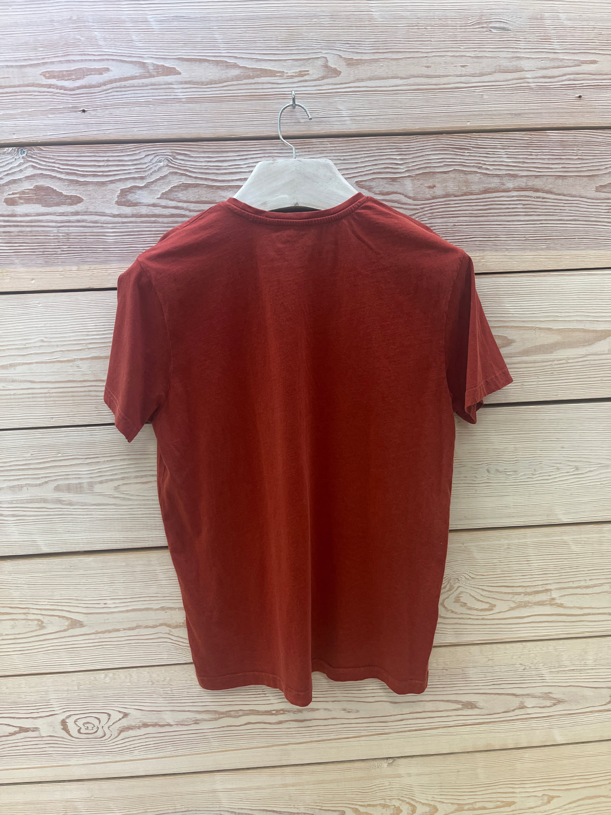 Camiseta manga corta Hombre Outlet talla M color Arcilla