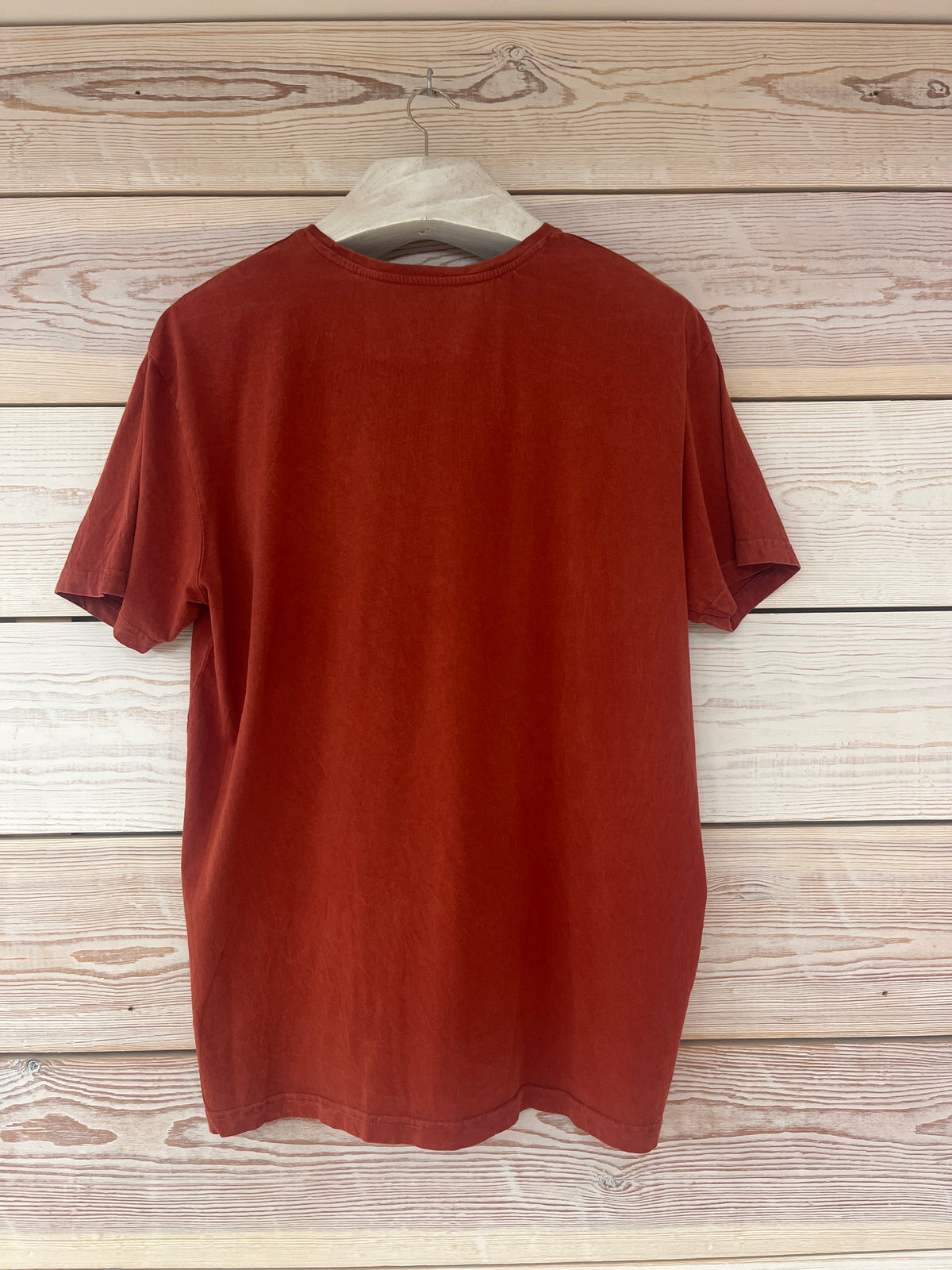 Camiseta manga corta Hombre Outlet talla XL color Arcilla