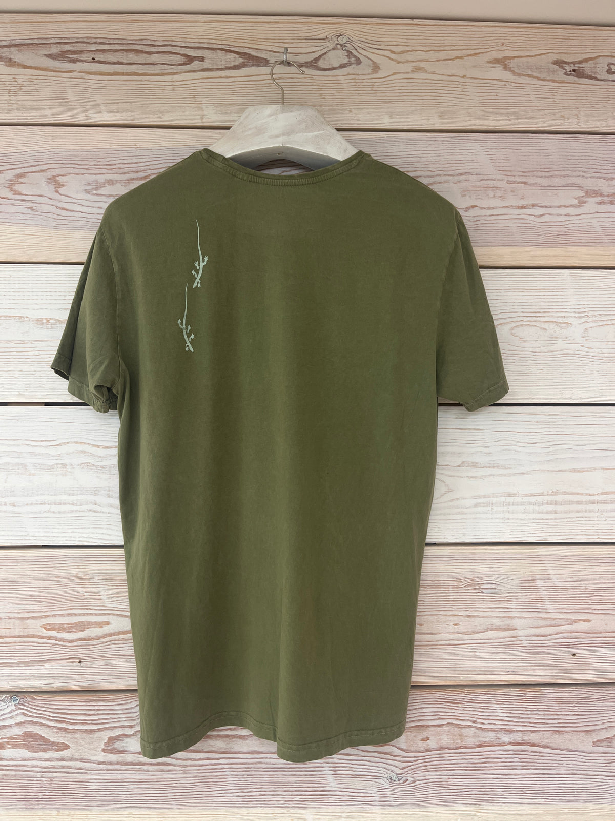 Camiseta manga corta Hombre Outlet talla XL color Zelene