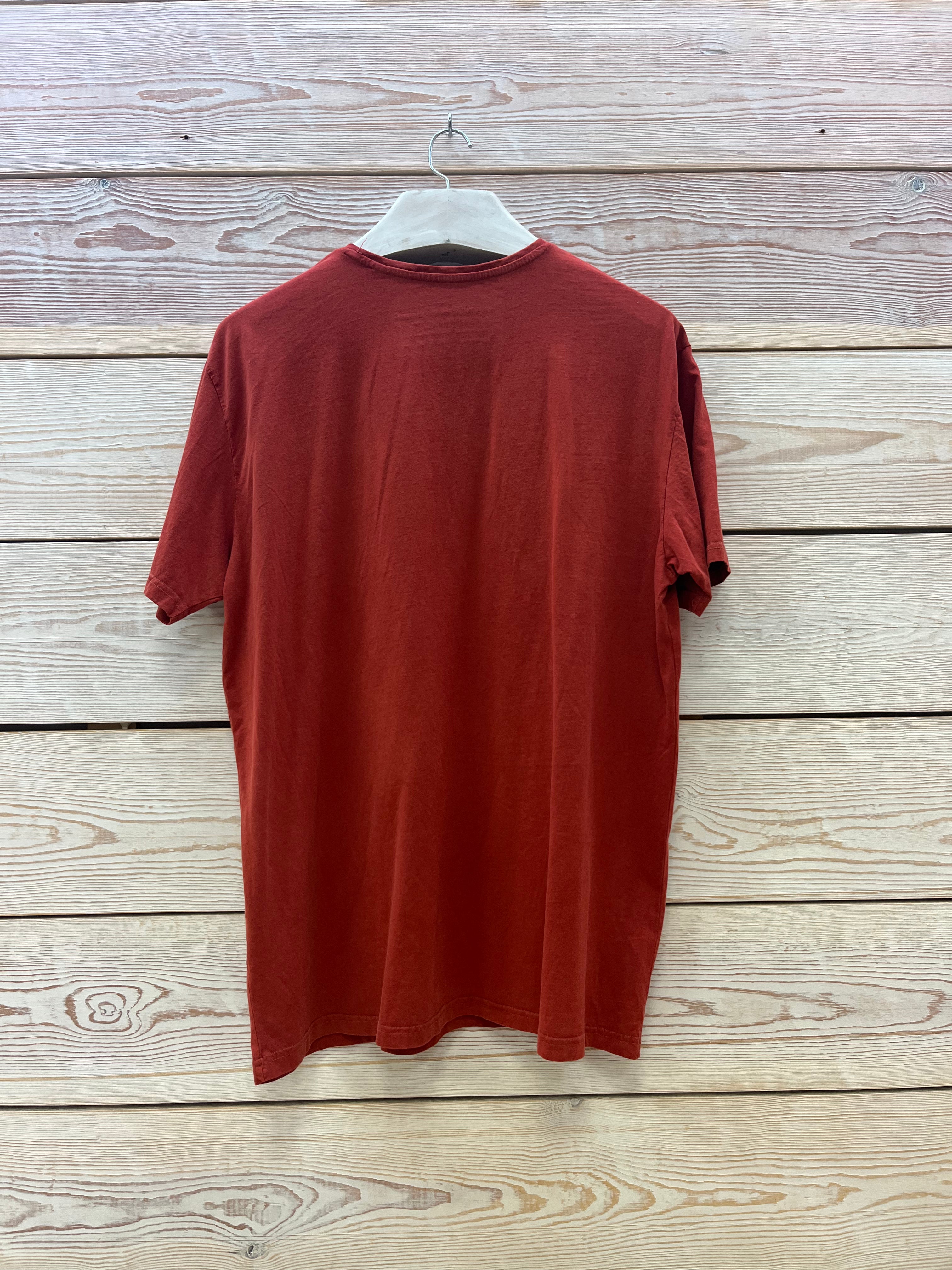Camiseta manga corta Hombre Outlet talla XXL color Arcilla