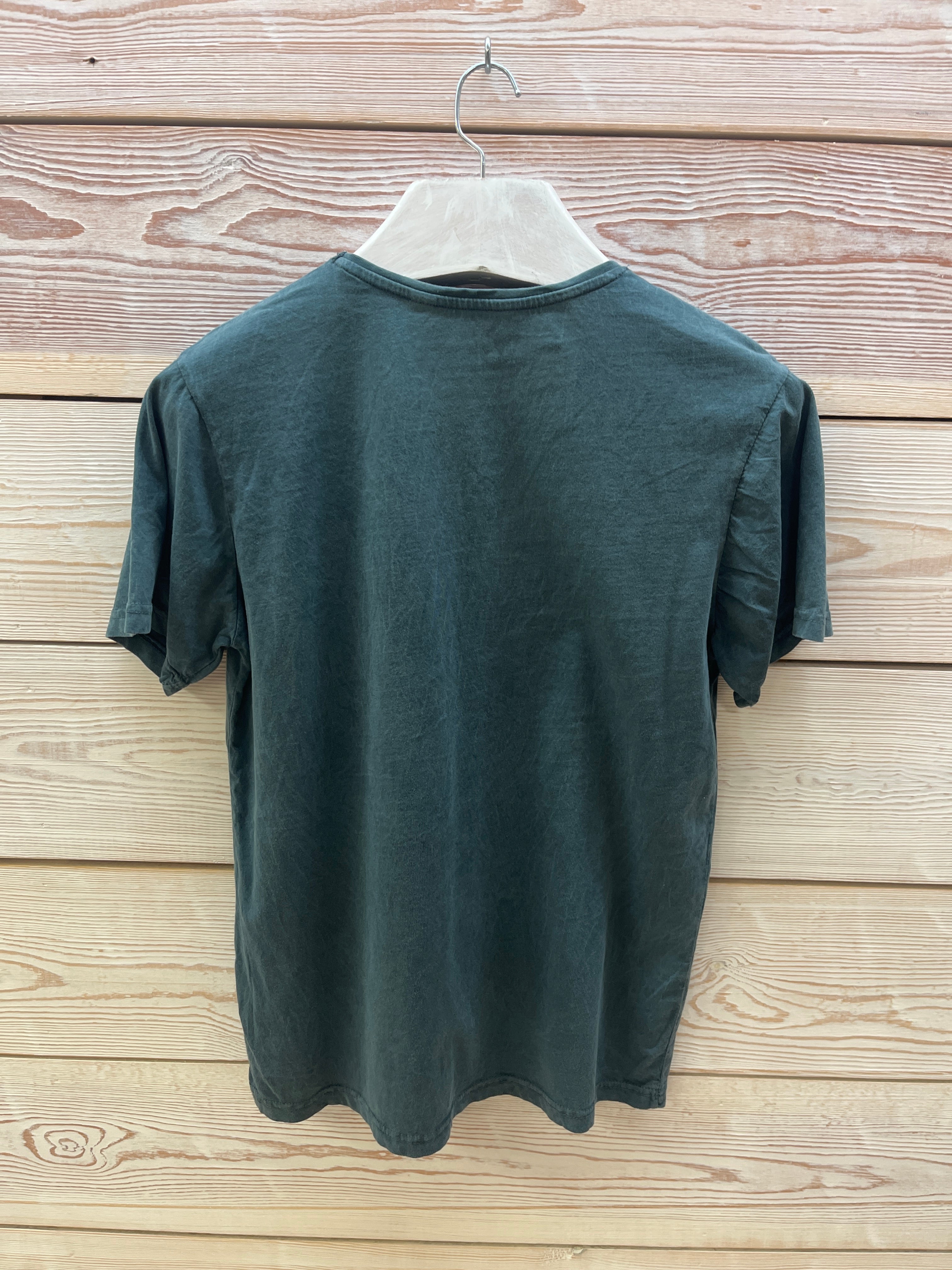 Camiseta manga corta Hombre Outlet talla M color Plomo