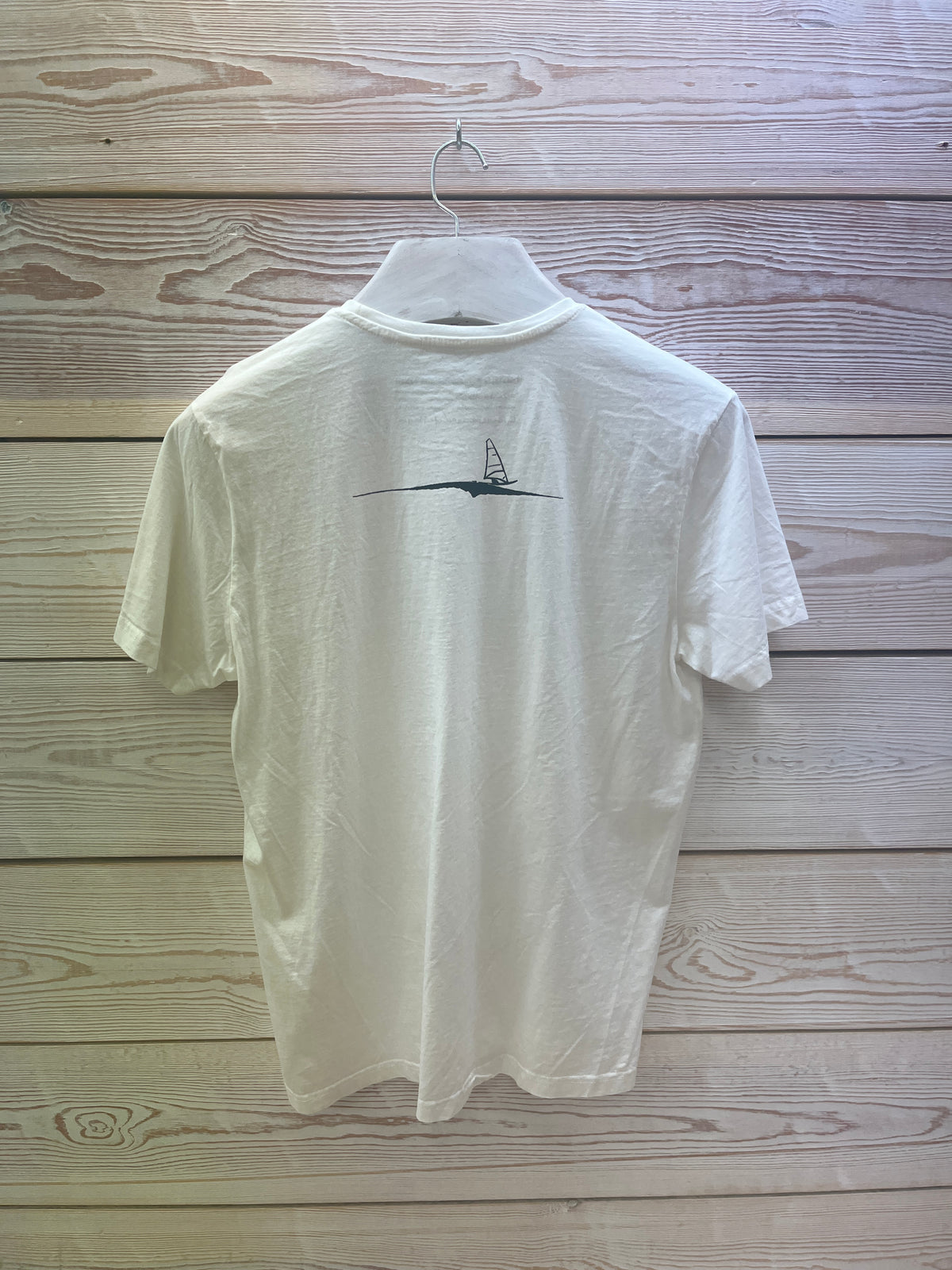 Camiseta manga corta Hombre Outlet talla M color Crudo
