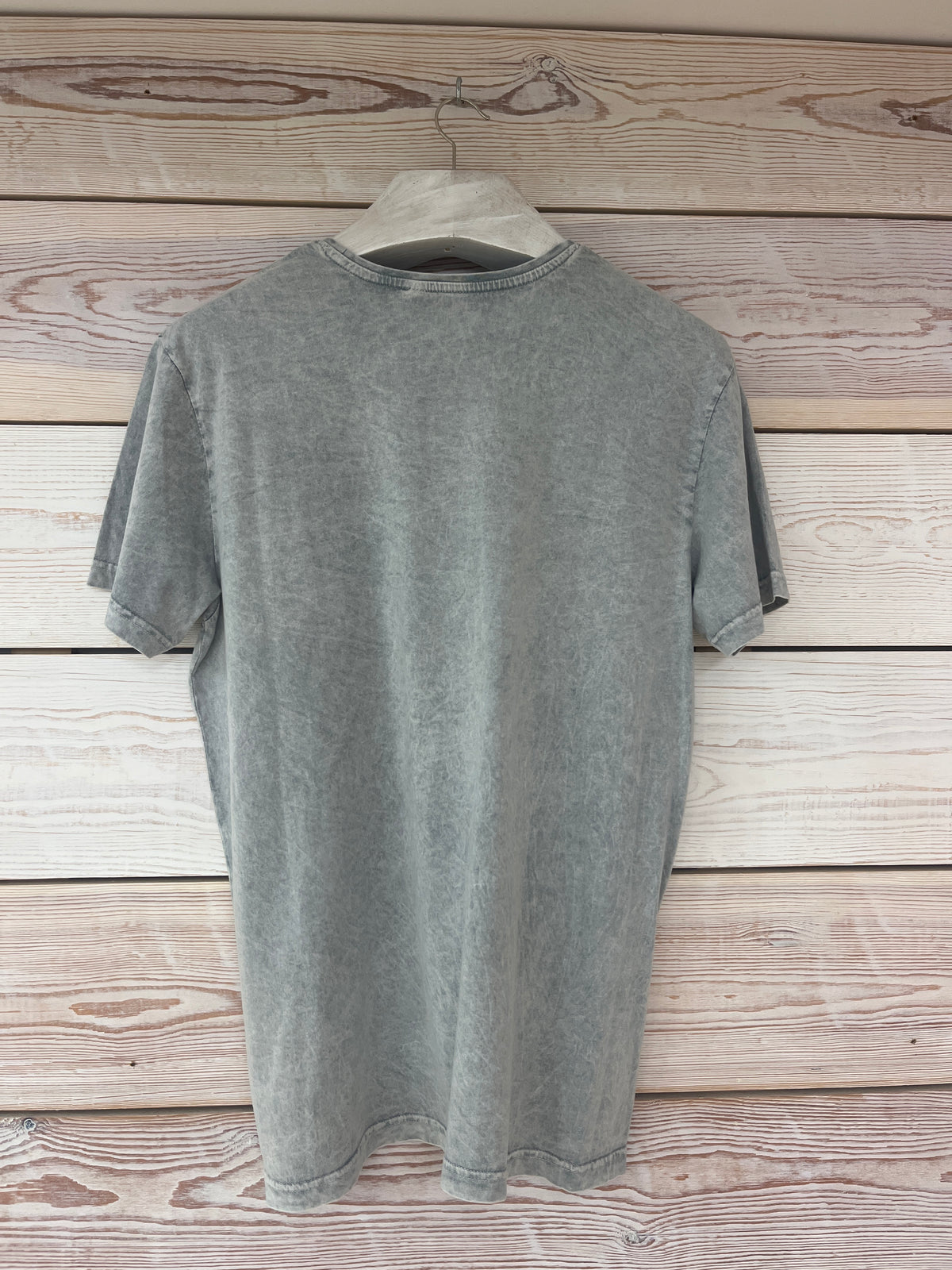 Camiseta manga corta Hombre Outlet talla L color Gris