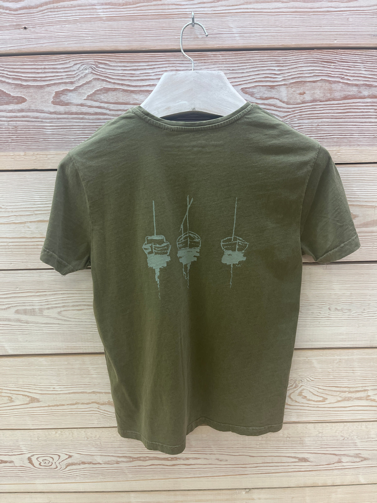 Camiseta manga corta Hombre Outlet talla S color Zelene