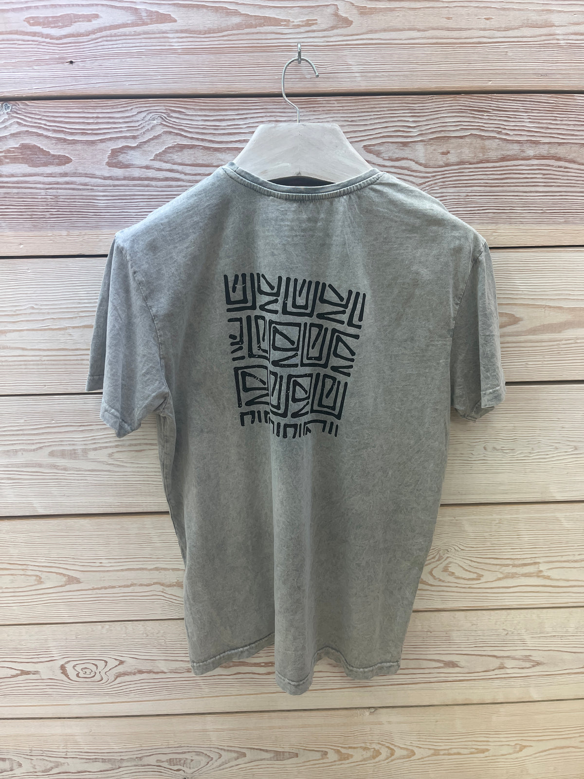 Camiseta manga corta Hombre Outlet talla L color Gris