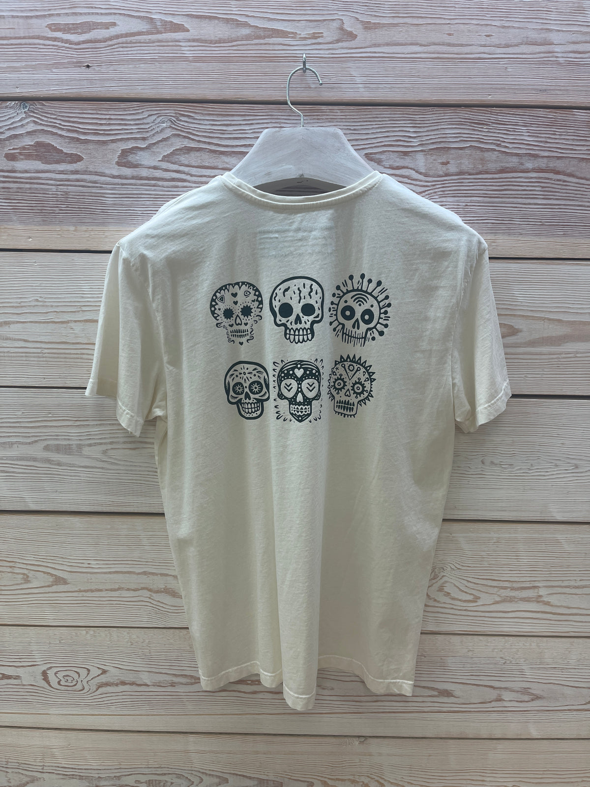 Camiseta manga corta Hombre Outlet talla L color Crudo