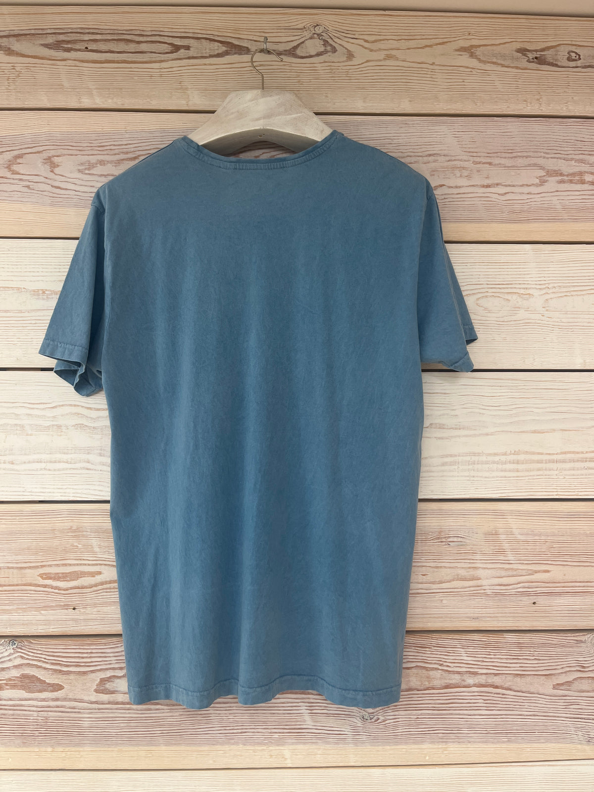 Camiseta manga corta Hombre Outlet talla XL color Aqua