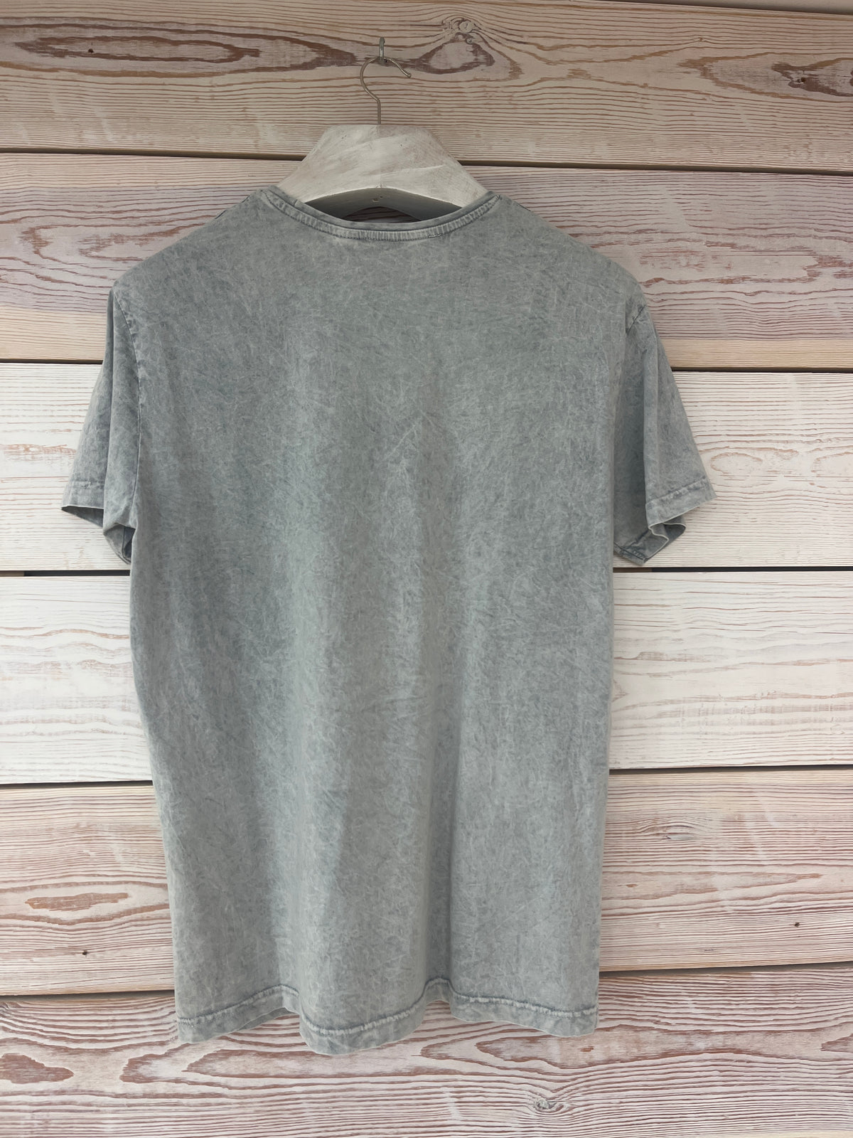 Camiseta manga corta Hombre Outlet talla L color Gris