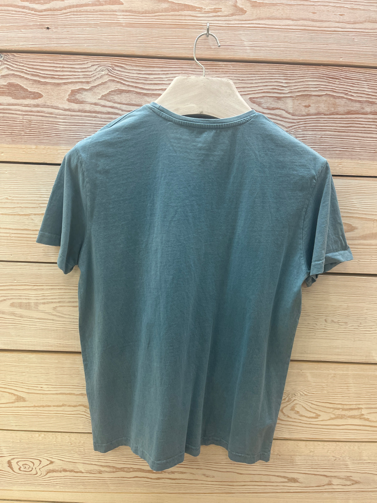 Camiseta manga corta Hombre Outlet talla M color Aqua