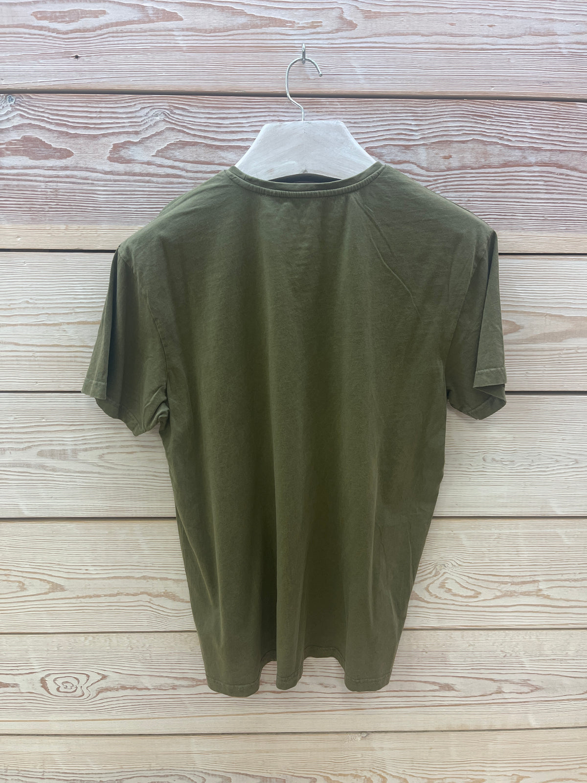 Camiseta manga corta Hombre Outlet talla L color Zelene