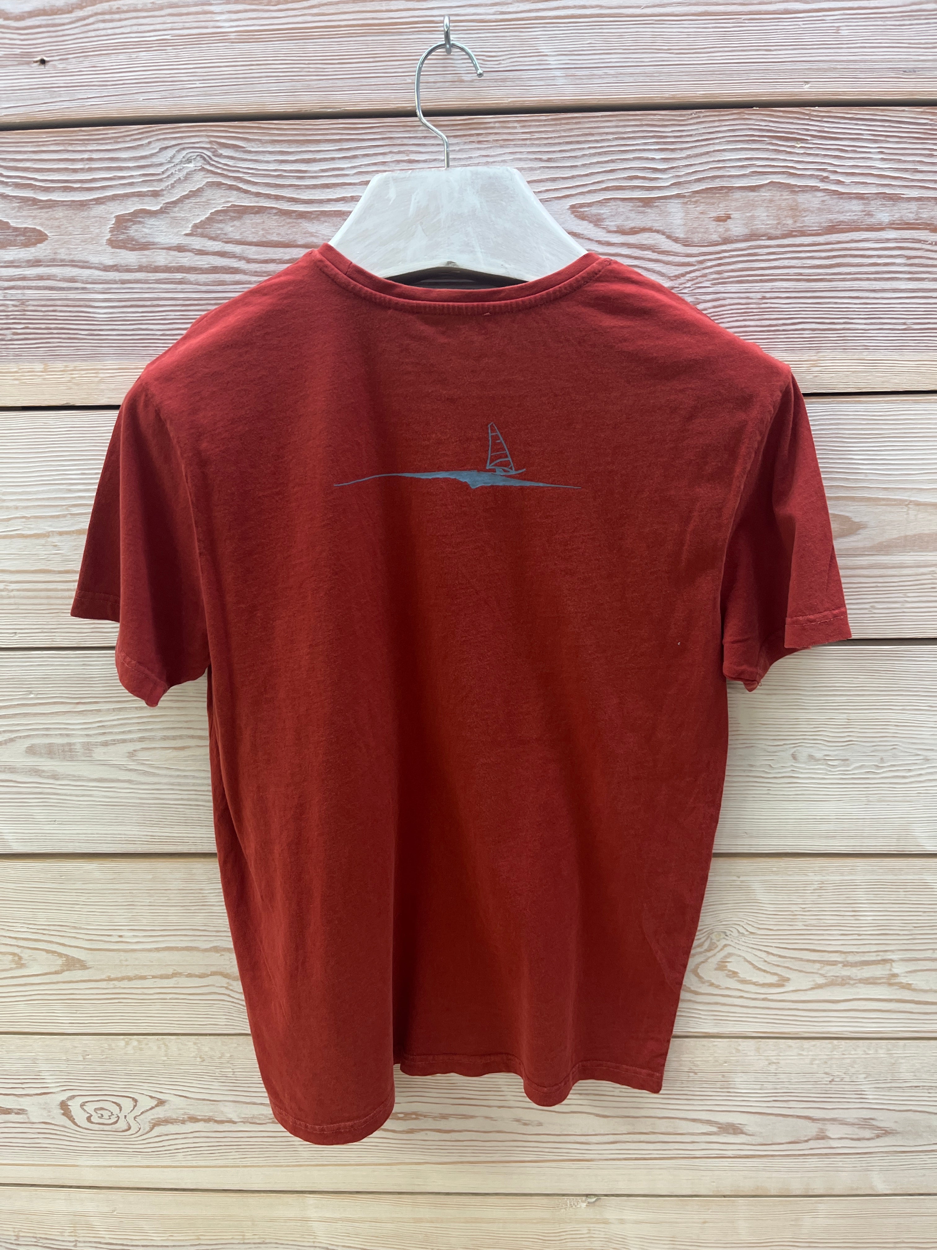 Camiseta manga corta Hombre Outlet talla M color Arcilla