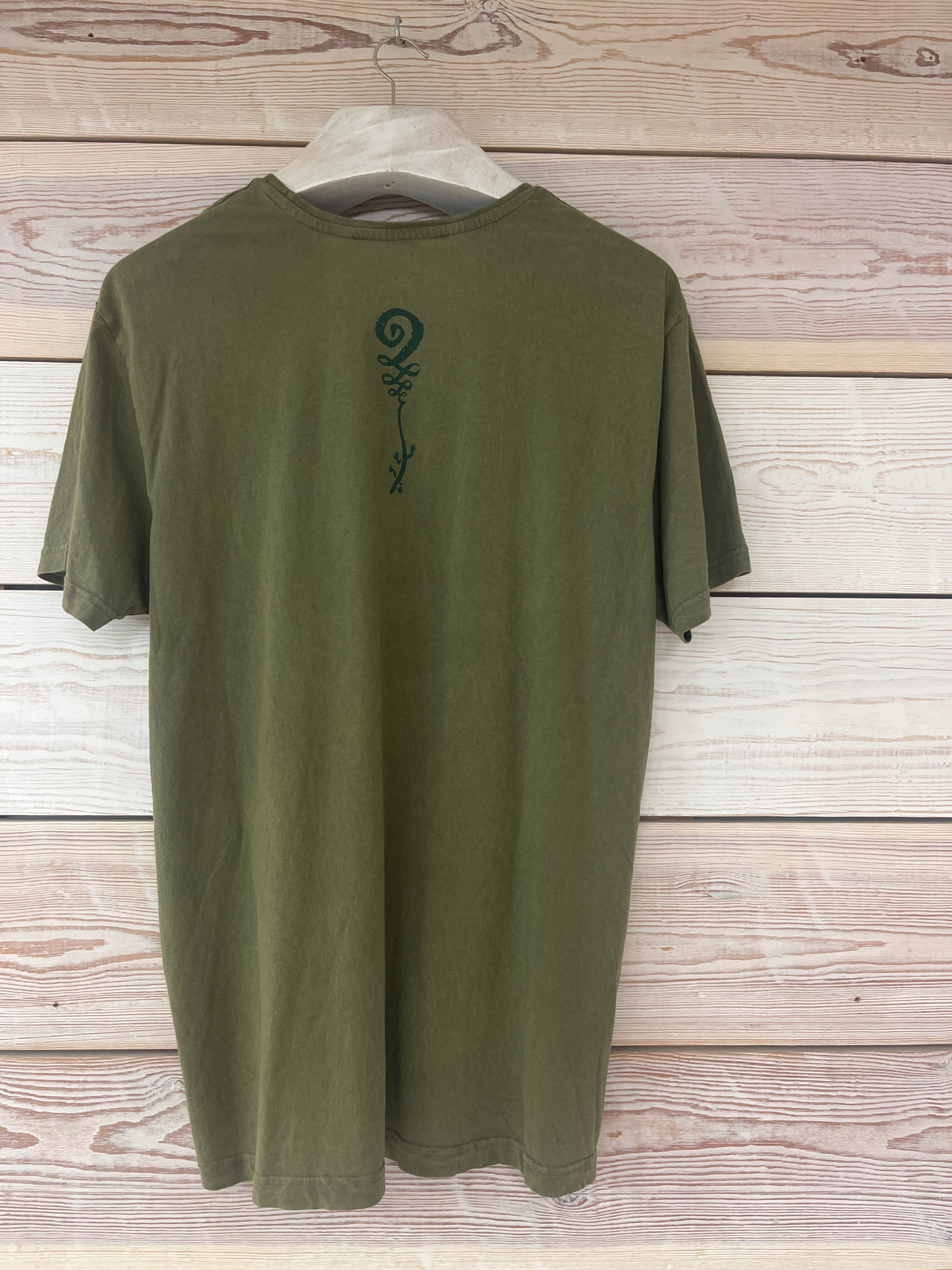 Camiseta manga corta Hombre Outlet talla XL color Zelene