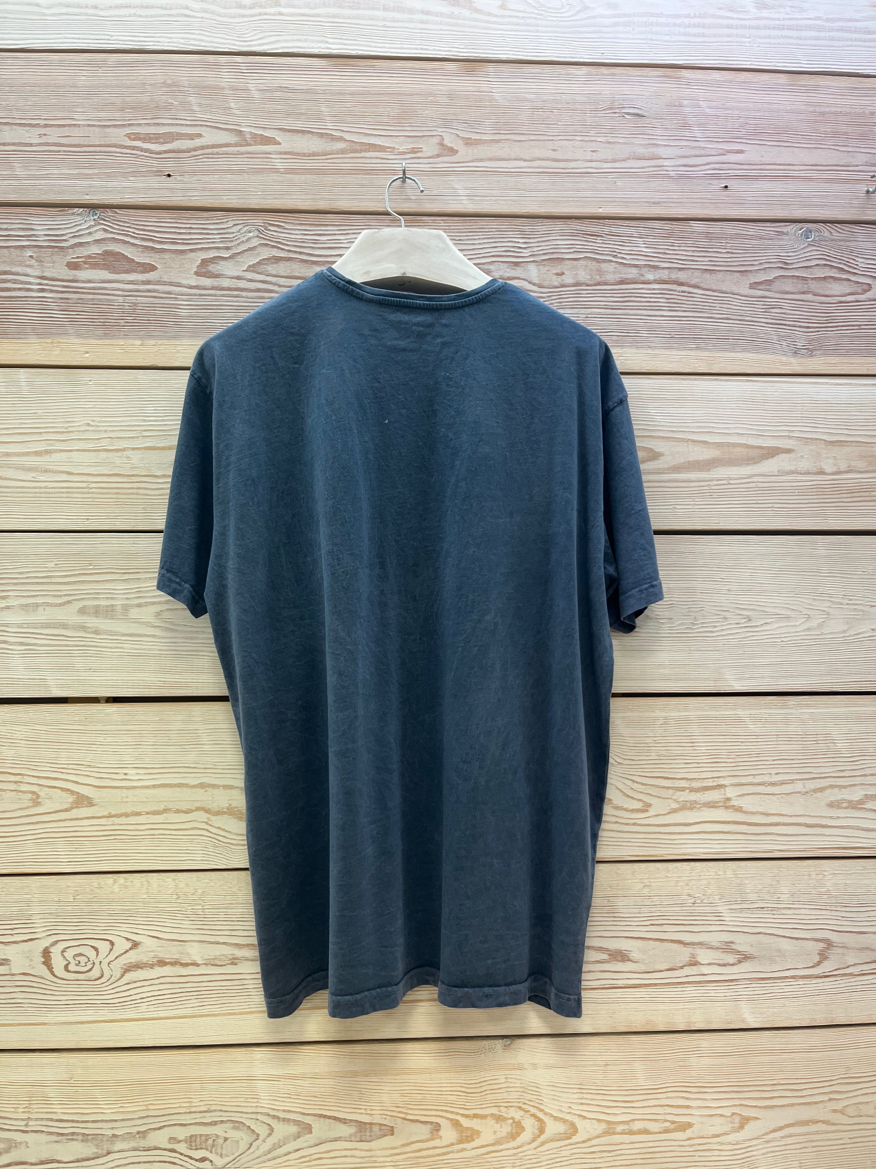 Camiseta manga corta Hombre Outlet talla XXL color Indigo